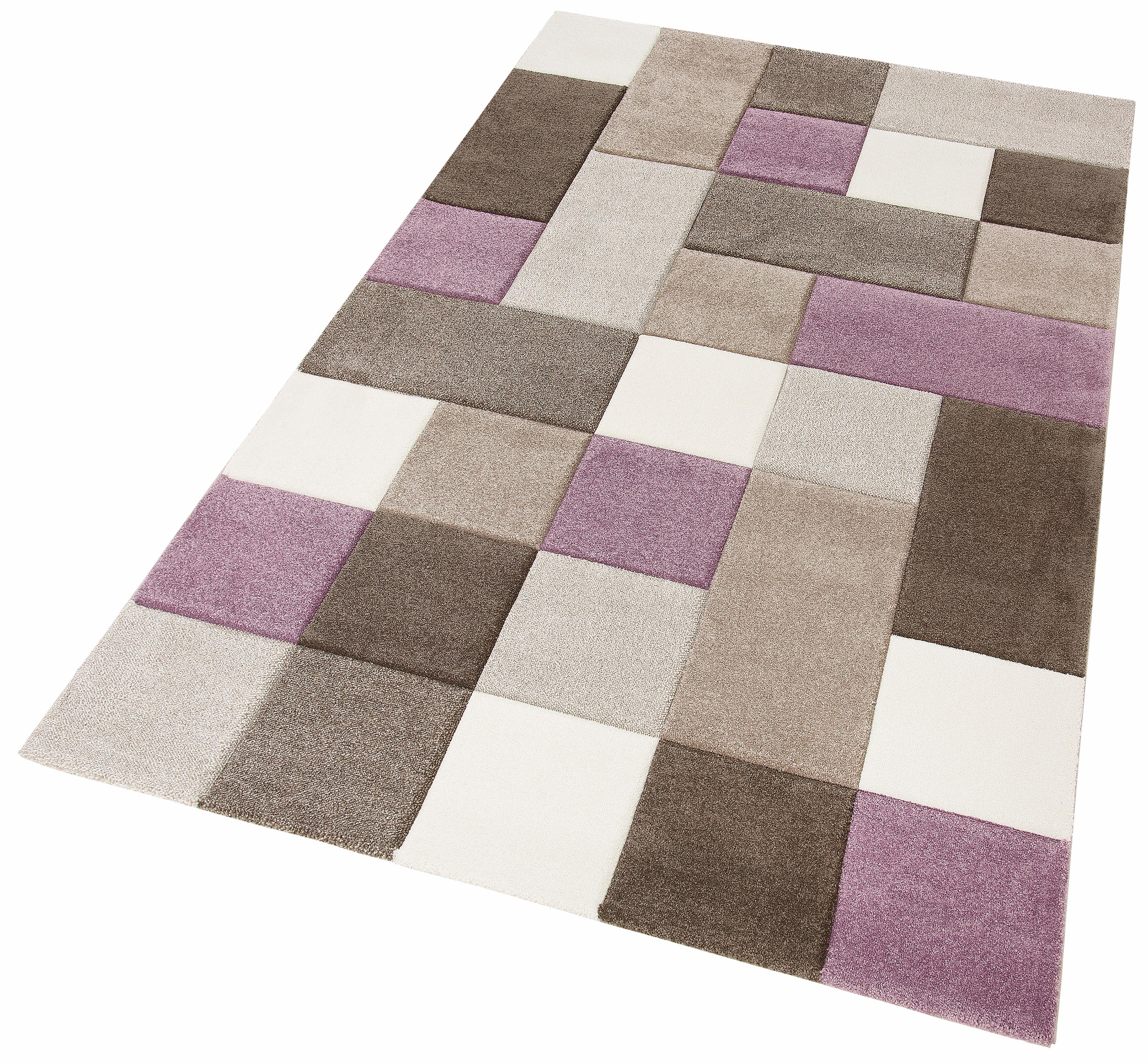 Image of merinos Teppich »DRONNE«, rechteckig, 13 mm Höhe, handgearbeiteter Konturenschnitt, Wohnzimmer bei Ackermann Versand Schweiz