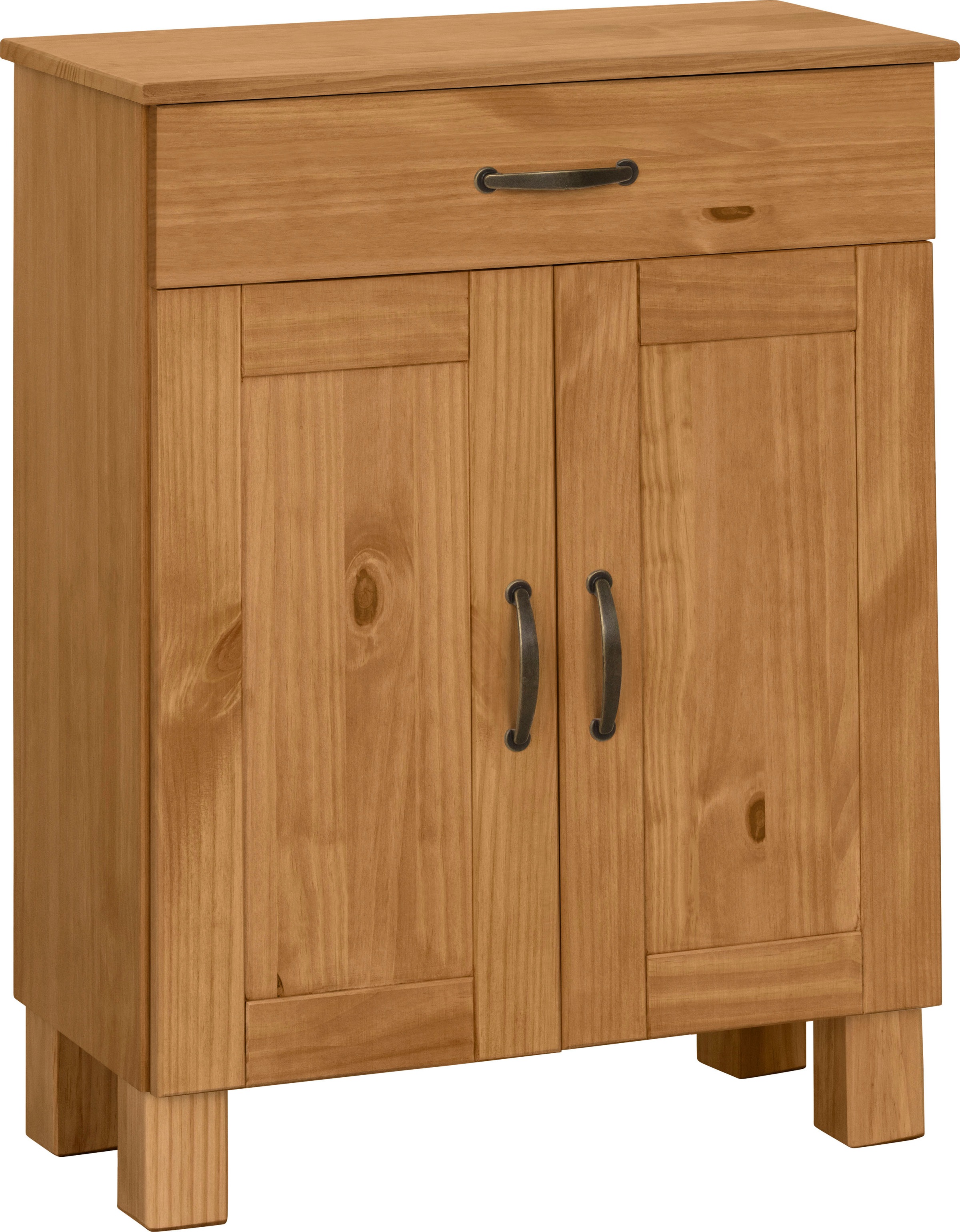 Image of Home affaire Unterschrank »Rodby«, FSC®-zertifiziertes Massivholz, mit Schubkasten und Griffen aus Metall, Breite 60 cm, Höhe 80 cm bei Ackermann Versand Schweiz