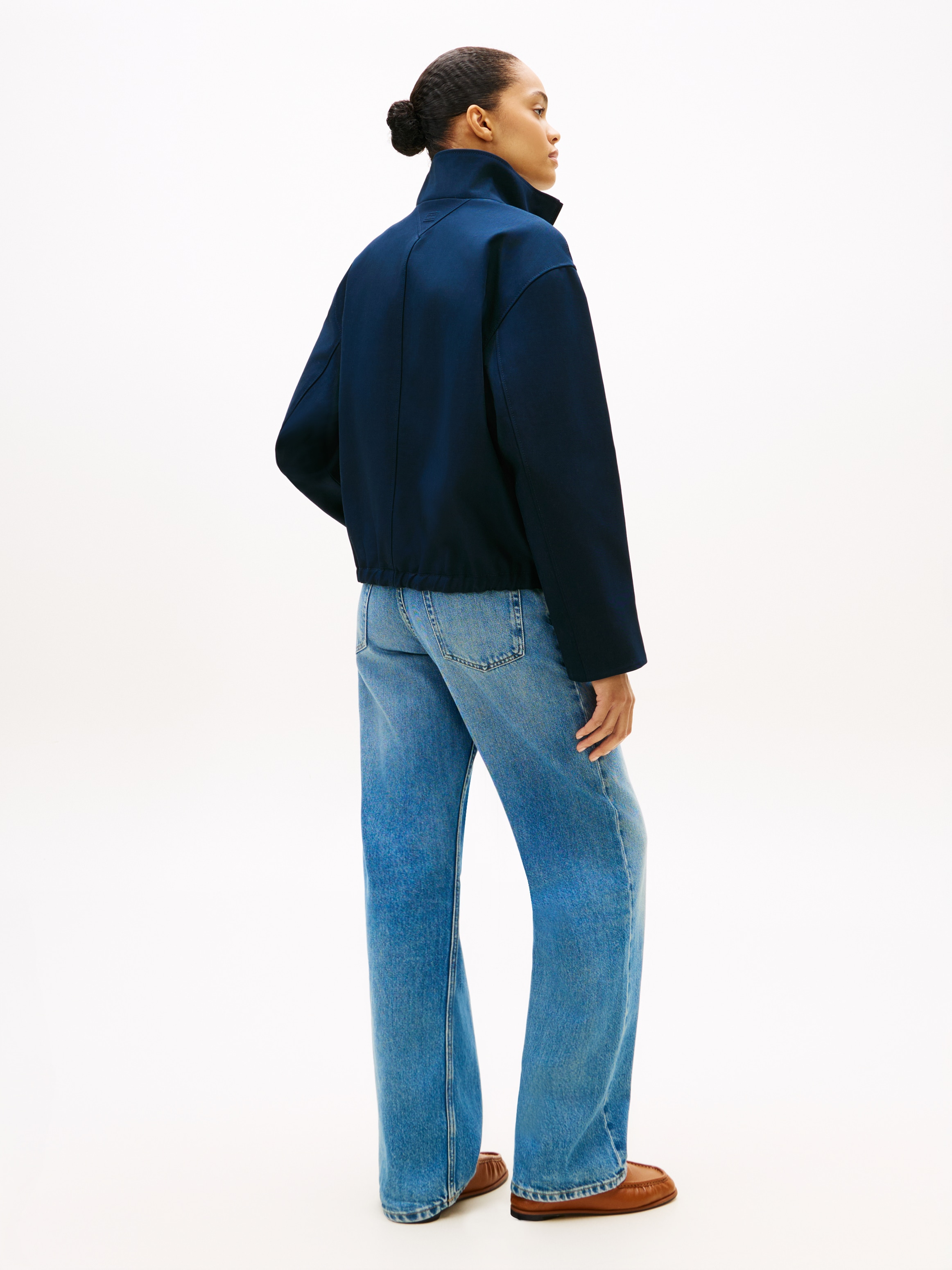 Tommy Hilfiger Veste bomber »TH COTTON BOMBER« mit Reissverschluss