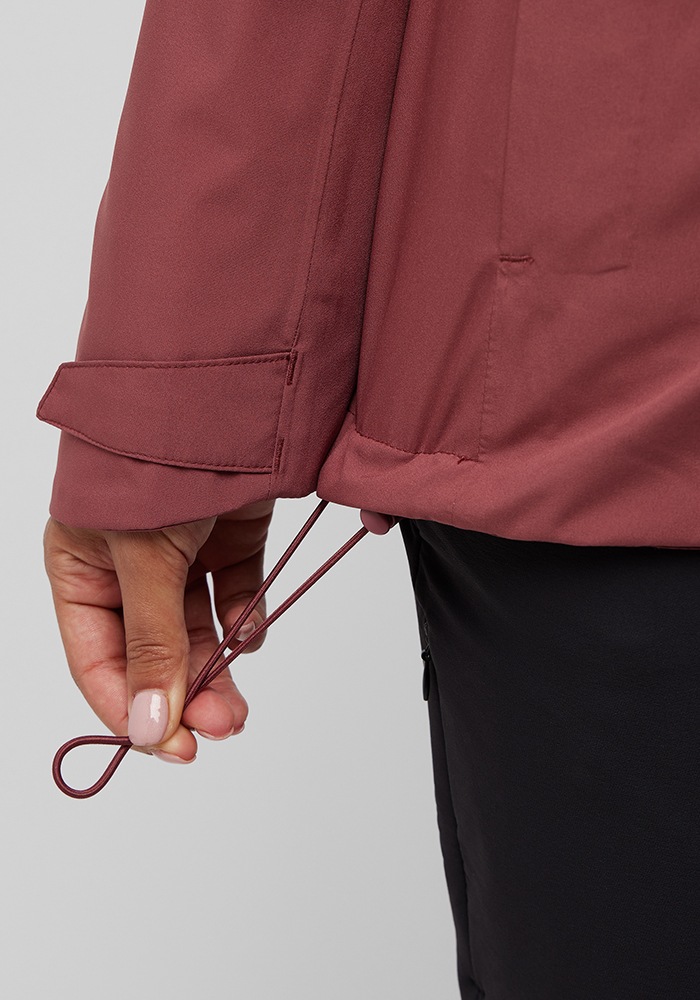 Jack Wolfskin Veste fonctionnelle 3 en 1 »GLAABACH 3IN1 JKT W« mit Kapuze