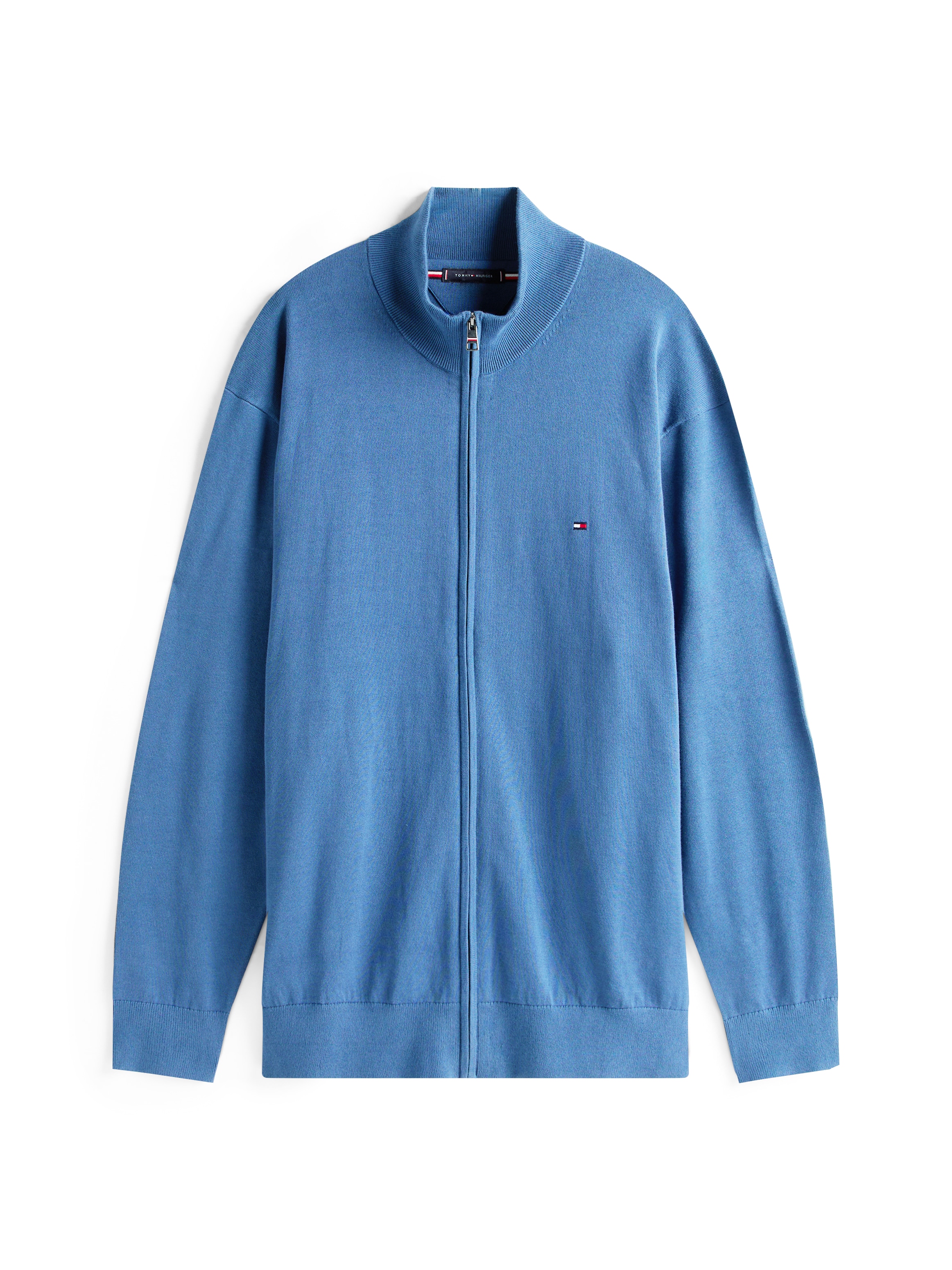 Tommy Hilfiger Big & Tall Strickjacke »BT-ESSENTIAL COTTON ZIP THRU-B«, Grossen Grössen