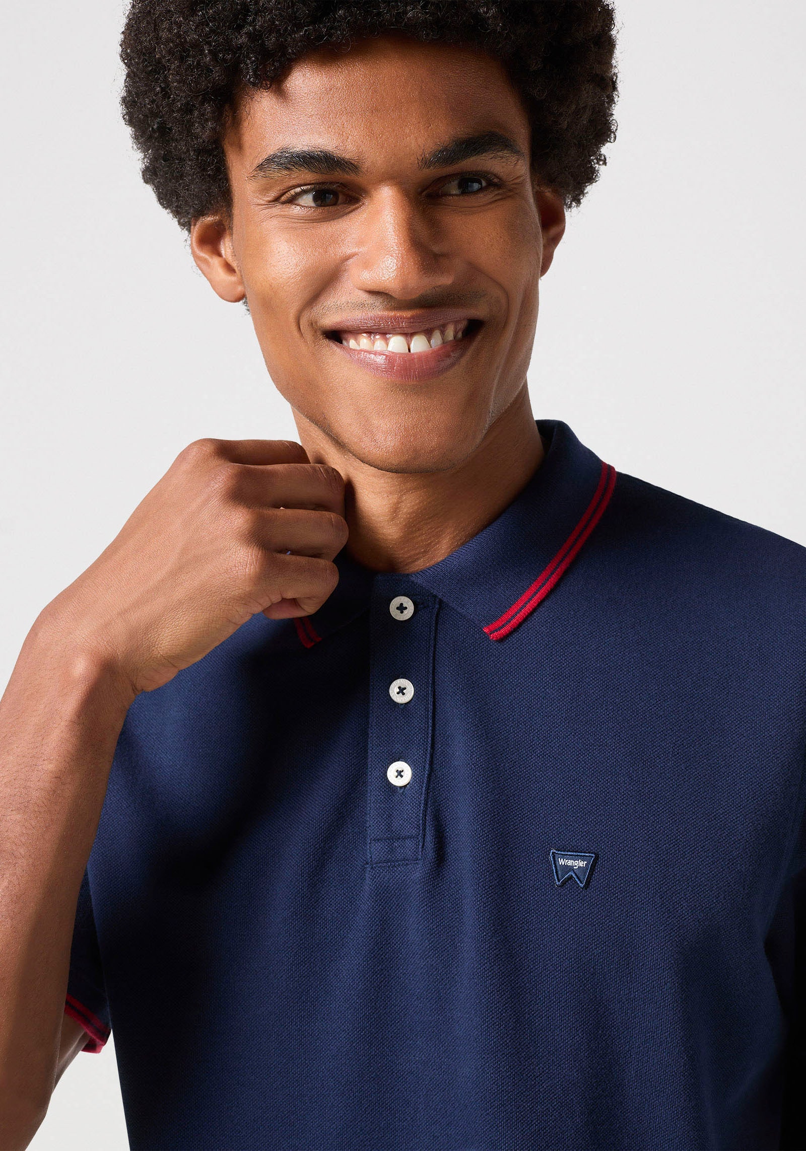 Wrangler Poloshirt »POLO SHIRT«, mit Logostickerei auf der Brust