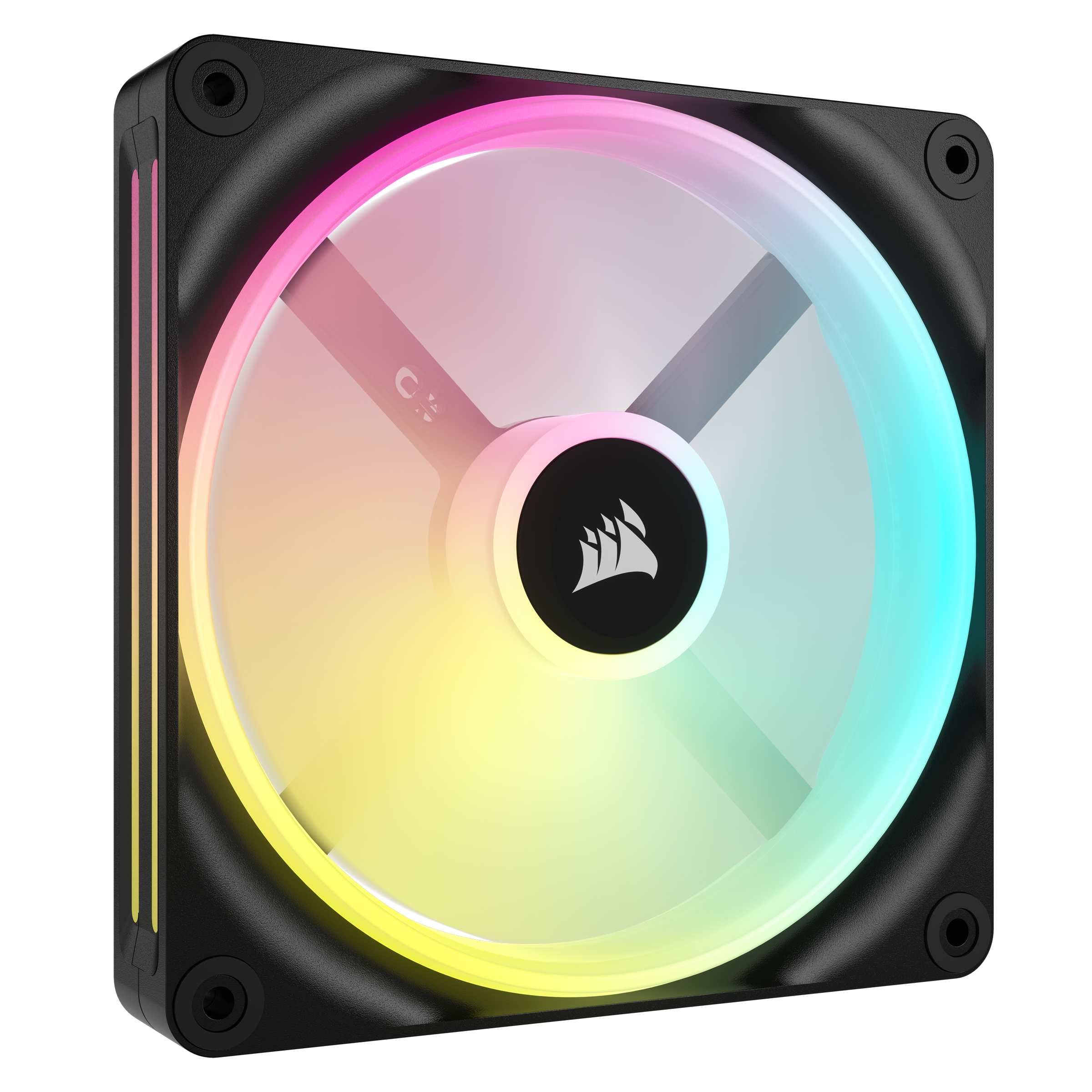 Gehäuselüfter »iCUE LINK QX140 RGB Starter-Kit 140-mm-PWM-Lüfter«, RGB-Lüfter