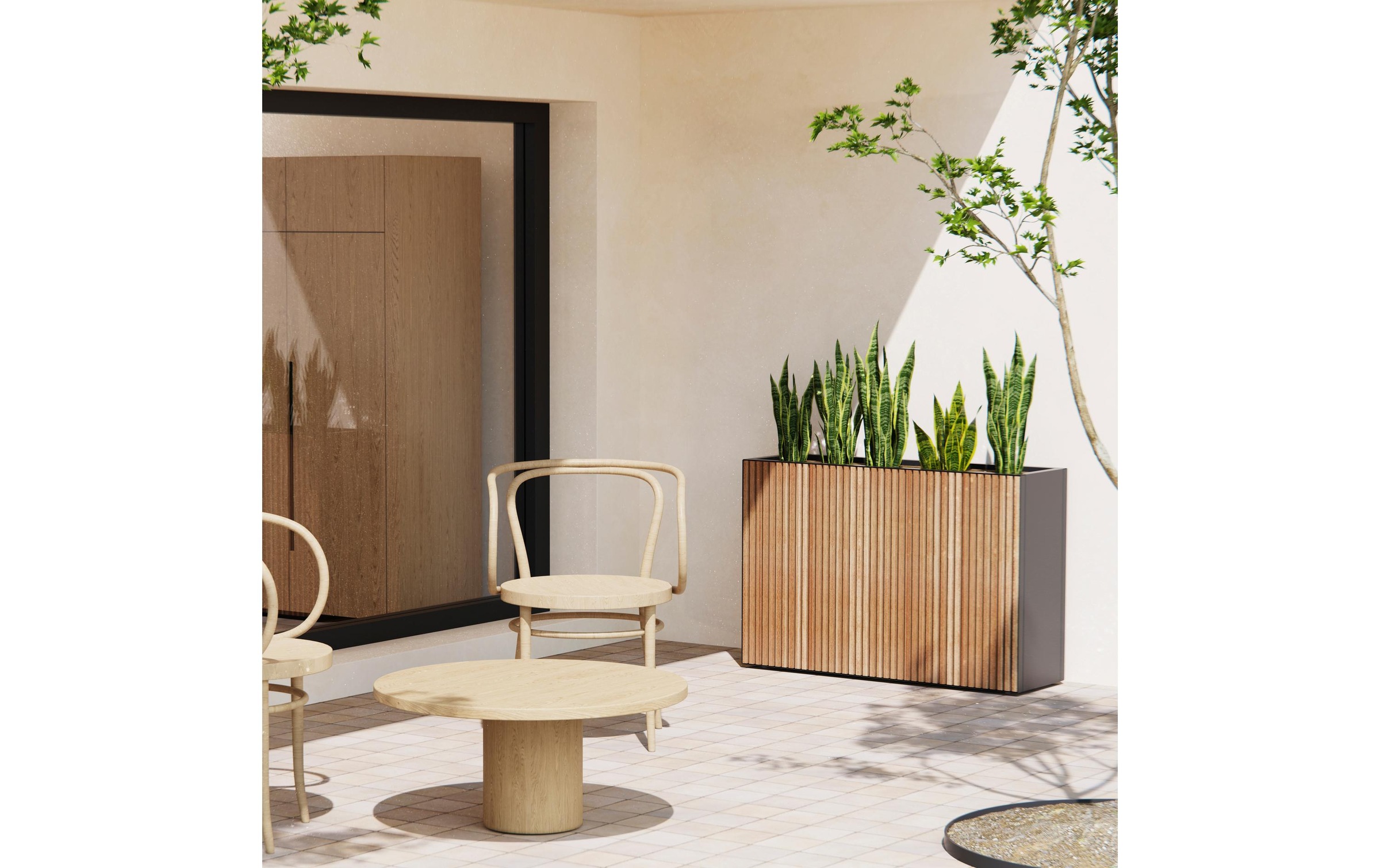 Herstera Garden Hochbeet »Deco Planter, 120 x 38 x 80 cm«