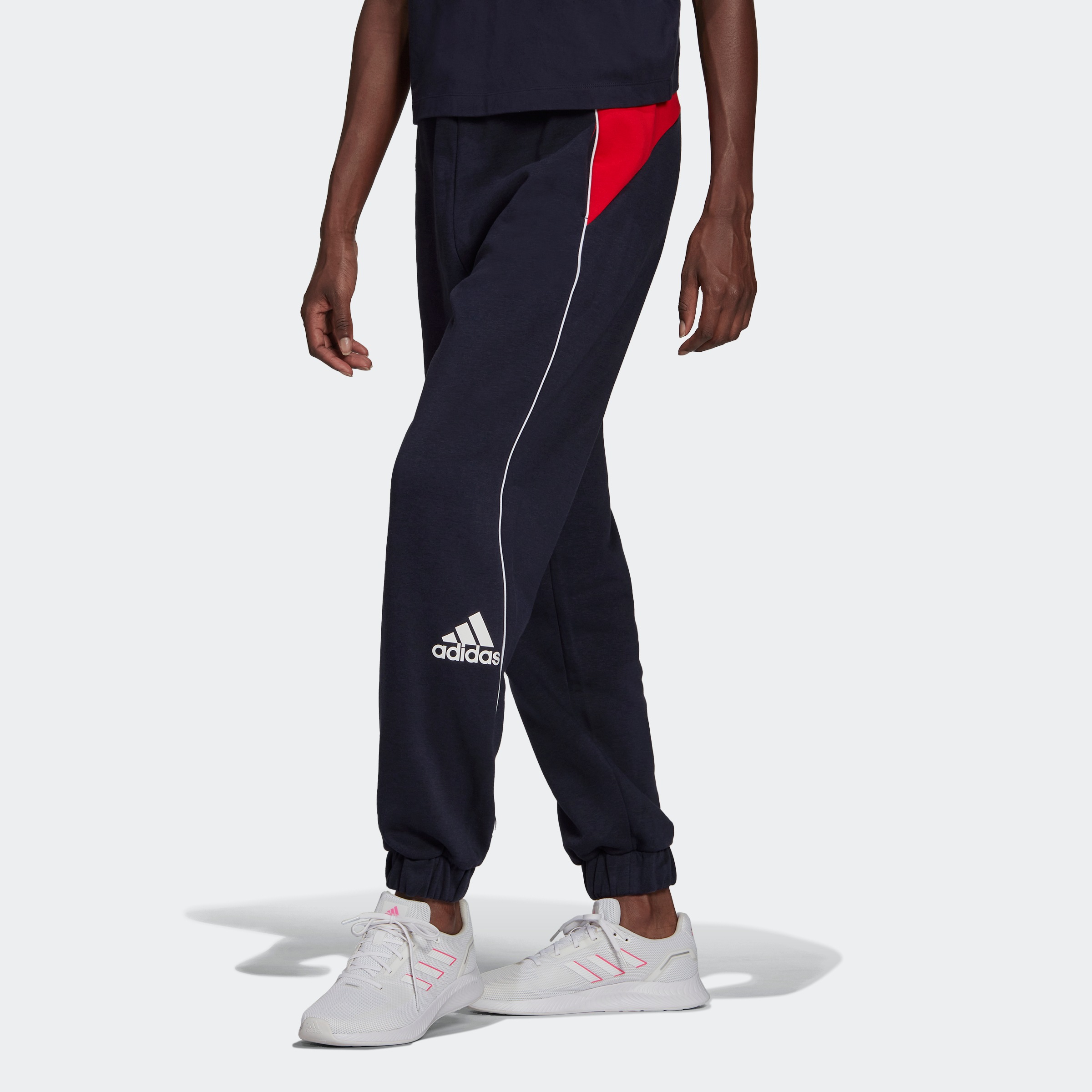 Image of adidas Performance Sporthose »ESSENTIALS COLORBLOCK LOOSE HOSE« bei Ackermann Versand Schweiz