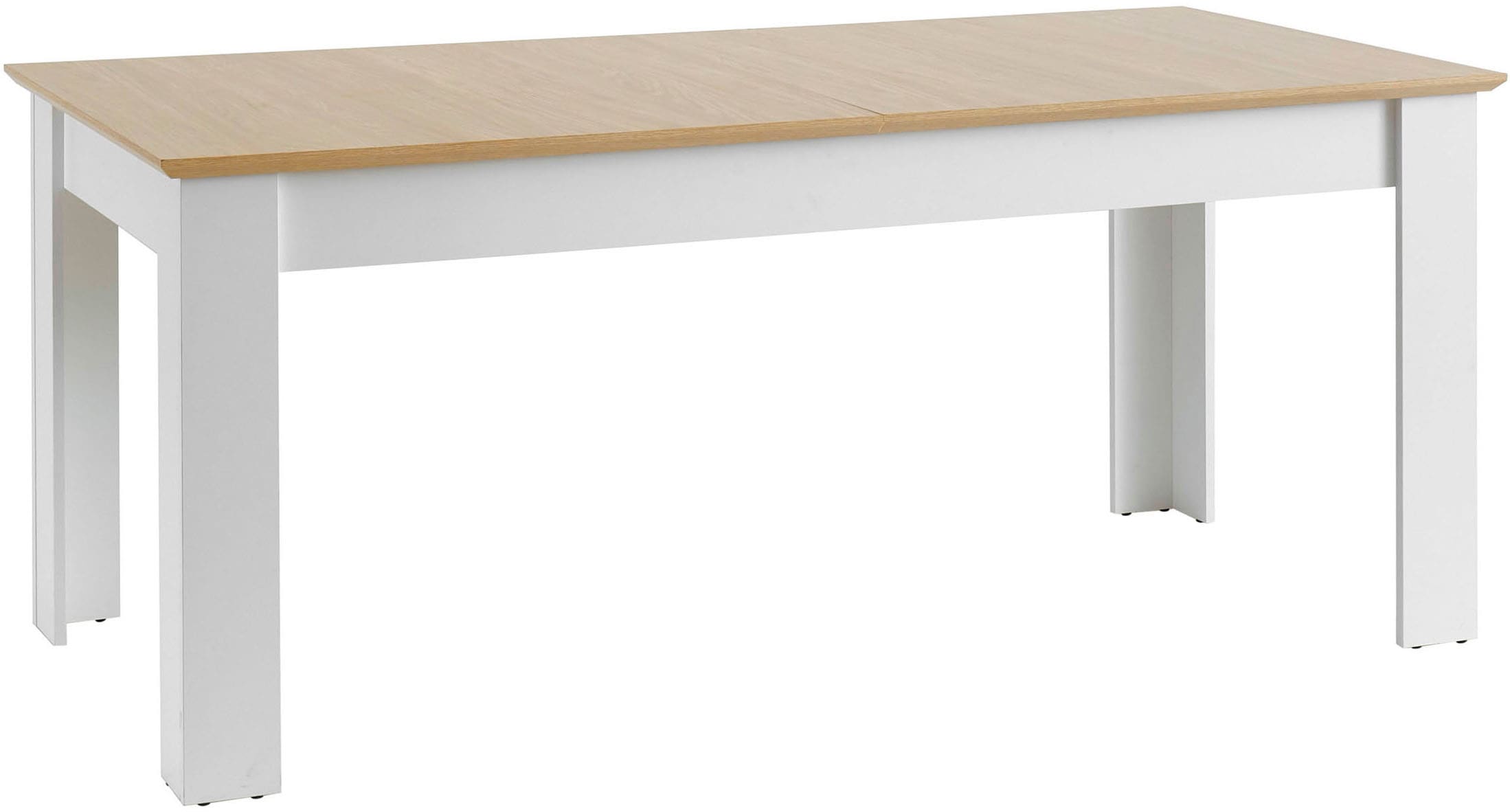 GOODproduct Esstisch »Brest, Tisch im Landhausstil, Wohnzimmertisch, Küchentisch« mit Auszugsfunktion, 180 cm ausziehbar auf 240 cm, Einlegeplatte