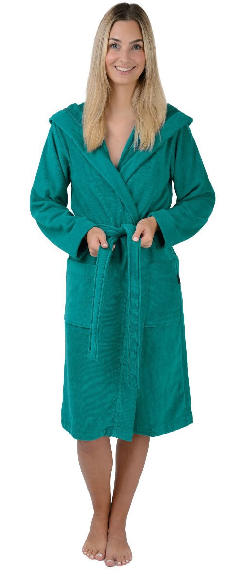 Image of Wewo fashion Damenbademantel "5811" 1 Stk. Leicht-Velour