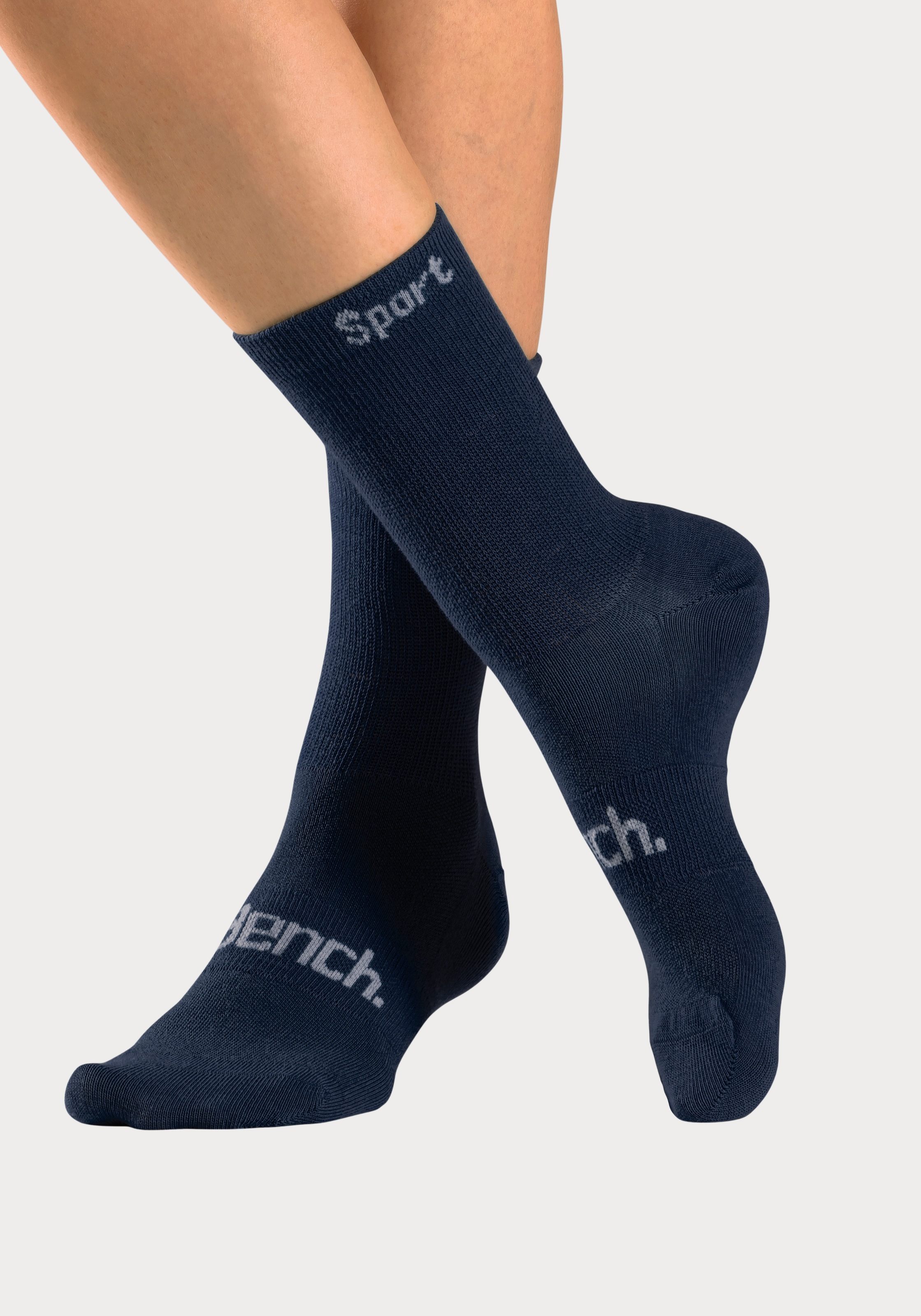 Bench. Sportsocken, (Packung, 6 Paar), mit antibakterieller Feuchtigkeitsregulierung