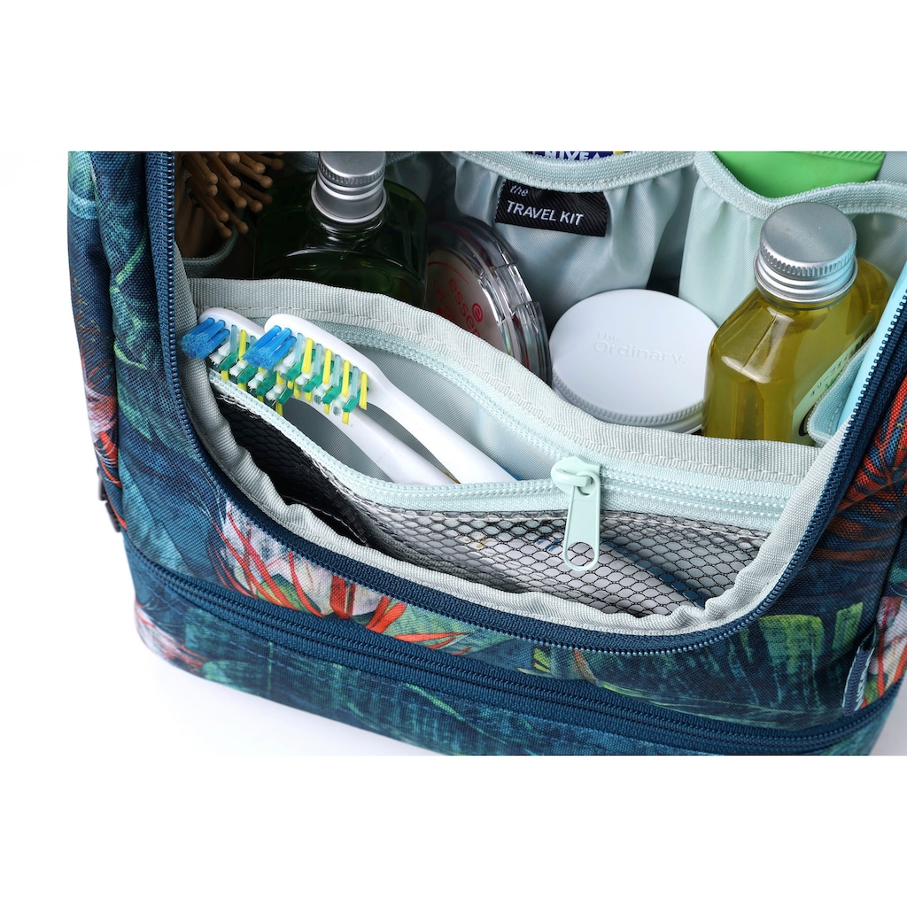 NITRO Kulturbeutel »Travel Kit«, Kosmetiktasche für Reise, Waschtasche, Reisetasche für Kosmetikartikel