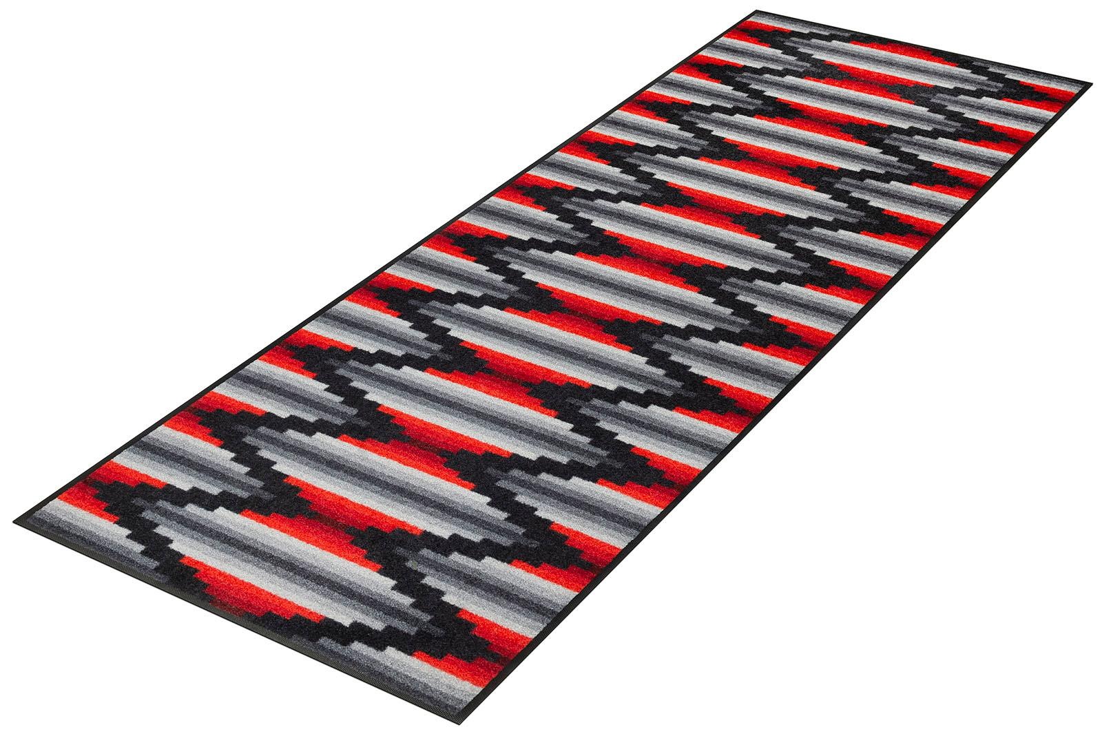 Image of wash+dry by Kleen-Tex Läufer »Ribanna«, rechteckig, 7 mm Höhe, Schmutzfangläufer, rutschhemmend, In- und Outdoor geeignet, waschbar, ideal in Diele & Flur bei Ackermann Versand Schweiz