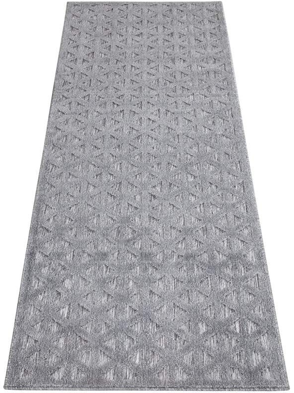 Carpet City Teppich »In-& Outdoorteppich Santorini 446, 3D-Effekt, Geo-Muster«, rechteckig, 5 mm Höhe, Wetterfest & UV-beständig für Terrasse, Balkon, Küche, Flur