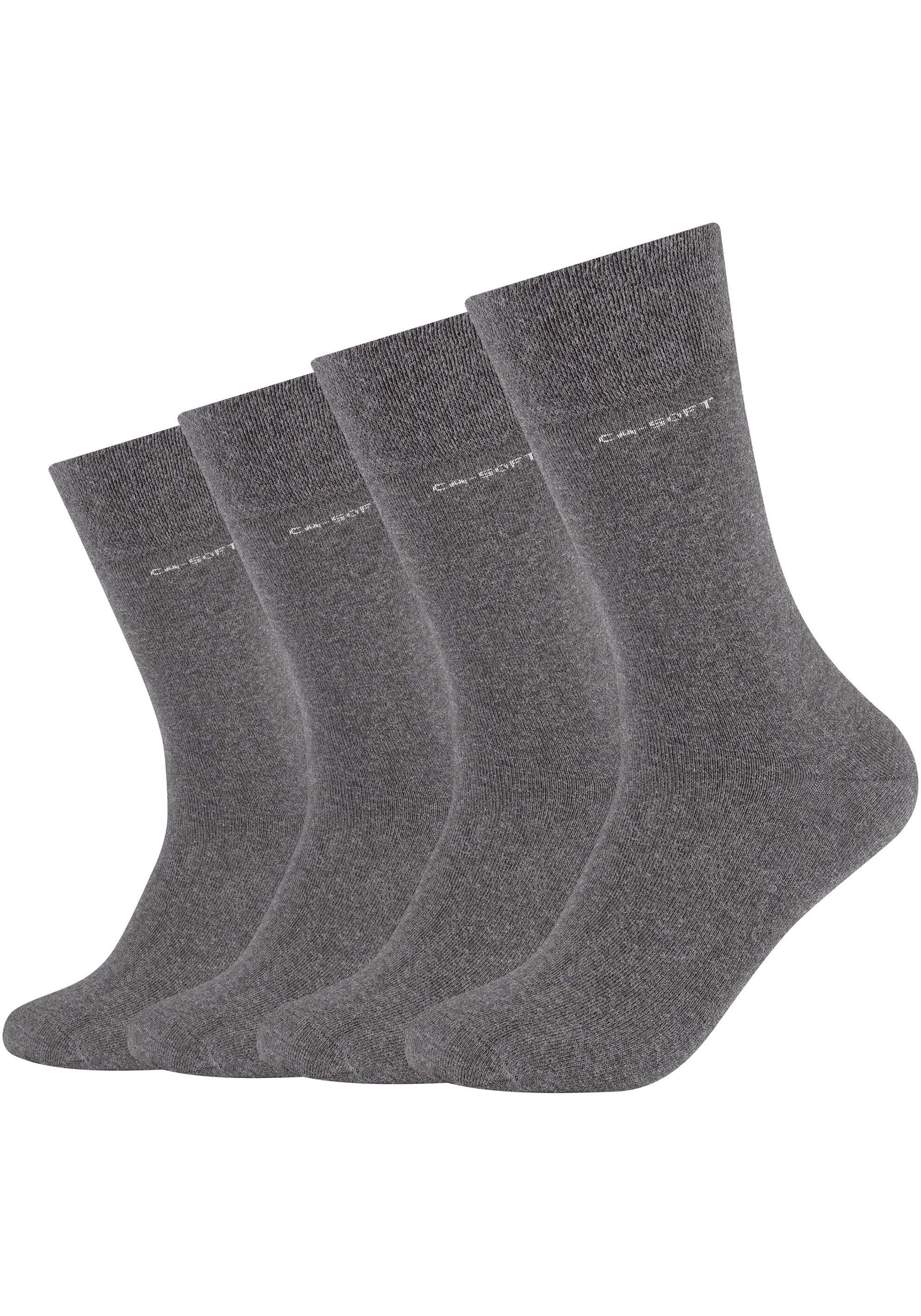 Langsocken, (4er Pack), mit langer Form