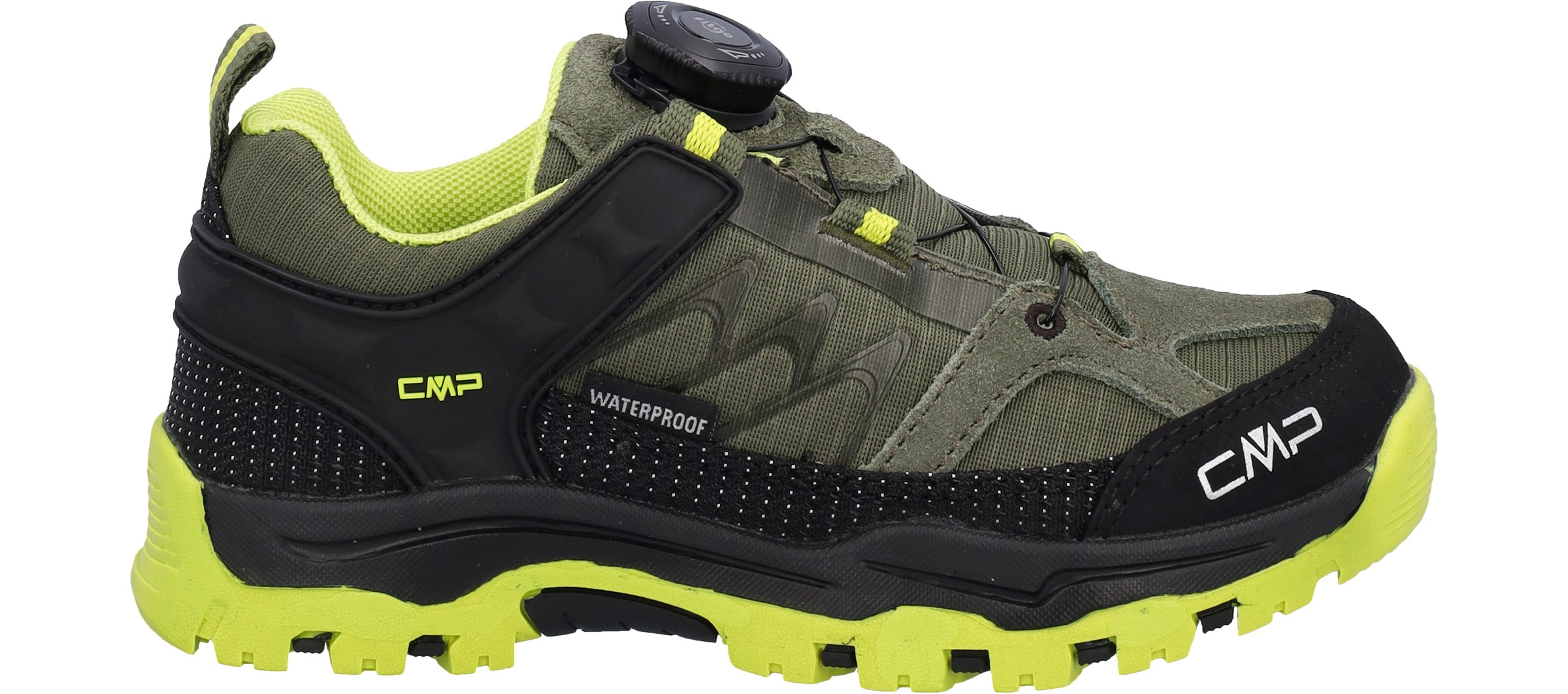 CMP Chaussure de randonnée »KIDS KIRUNA LOW FITGO WP TREKKING SHOES«  imperméable, avec fermeture rapide Fitgo