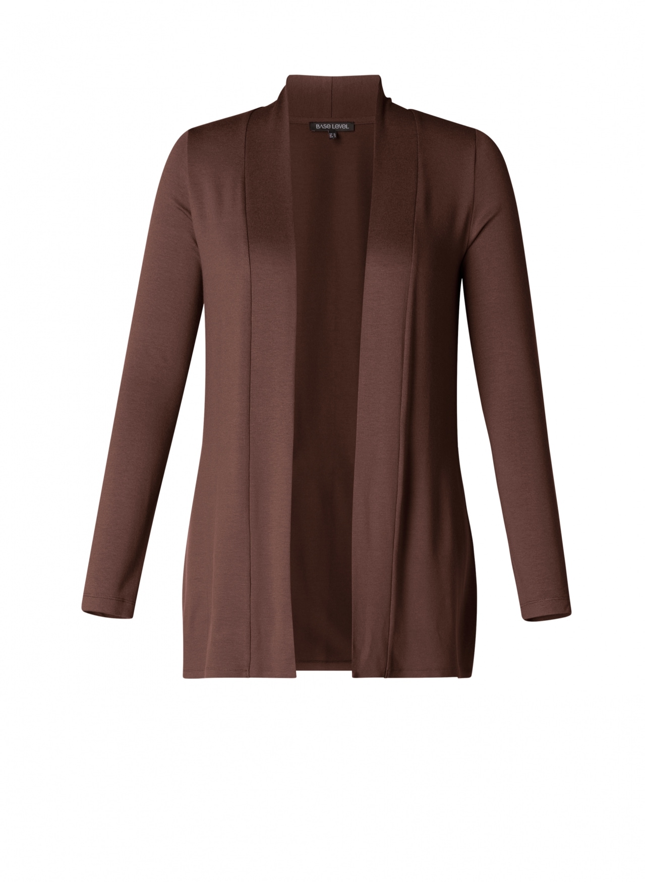 Base Level Curvy Strickjacke »Ayla«, im verschlusslosen Design