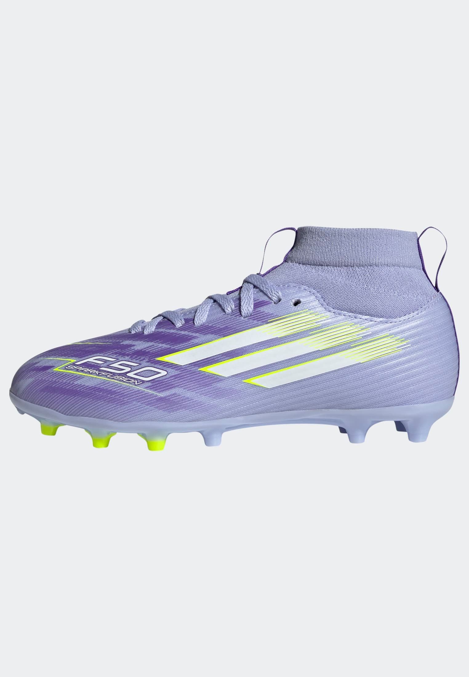 adidas Performance Fussballschuh »F50 SPARKFUSION LEAGUE FESTE BÖDEN/KUNSTRASEN E KINDER«, geeignet für Rasen- und Kunstrasenplätze