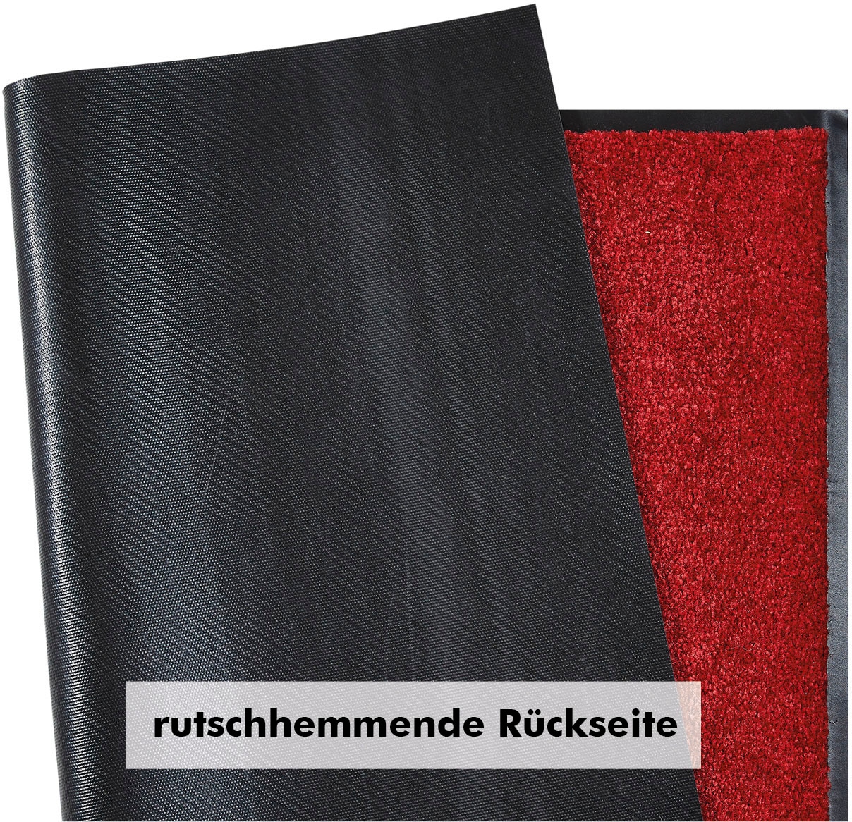 Andiamo Fussmatte »Super Wash & Clean«, rechteckig, Schmutzfangmatte, Uni Farben, Herbst &, rutschhemmend, waschbar