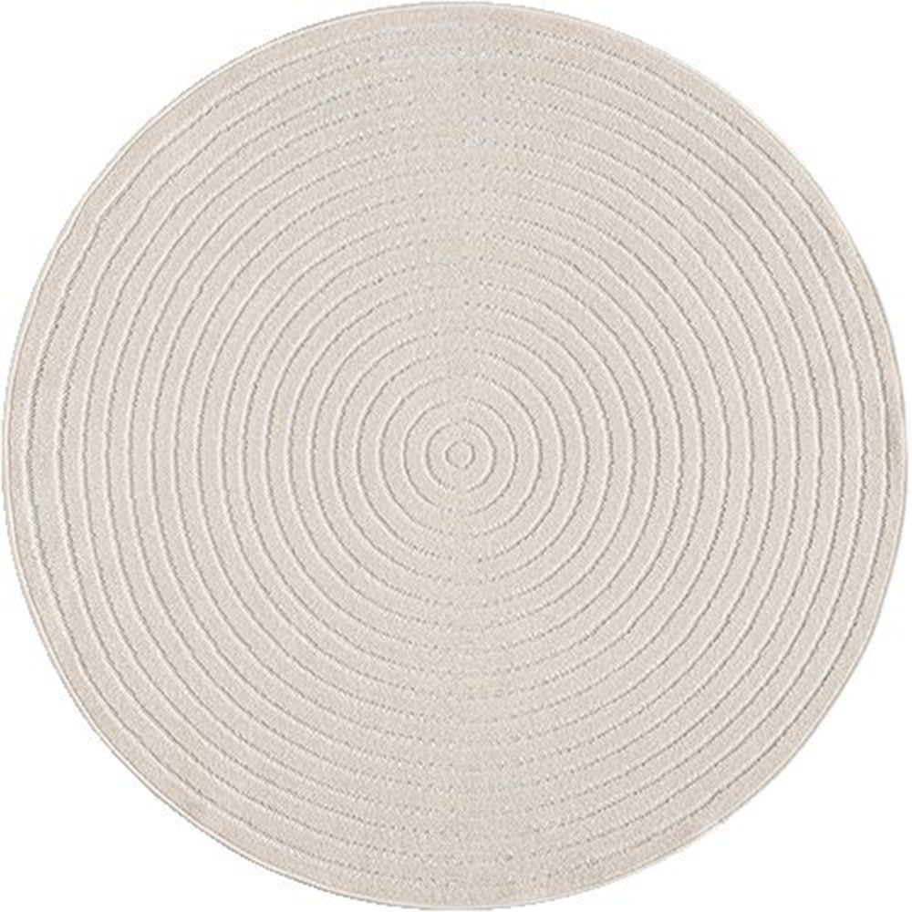 the carpet Teppich "Santo Plus" rund 5 mm Höhe Plus moderner robuster In und Outdoor Teppich