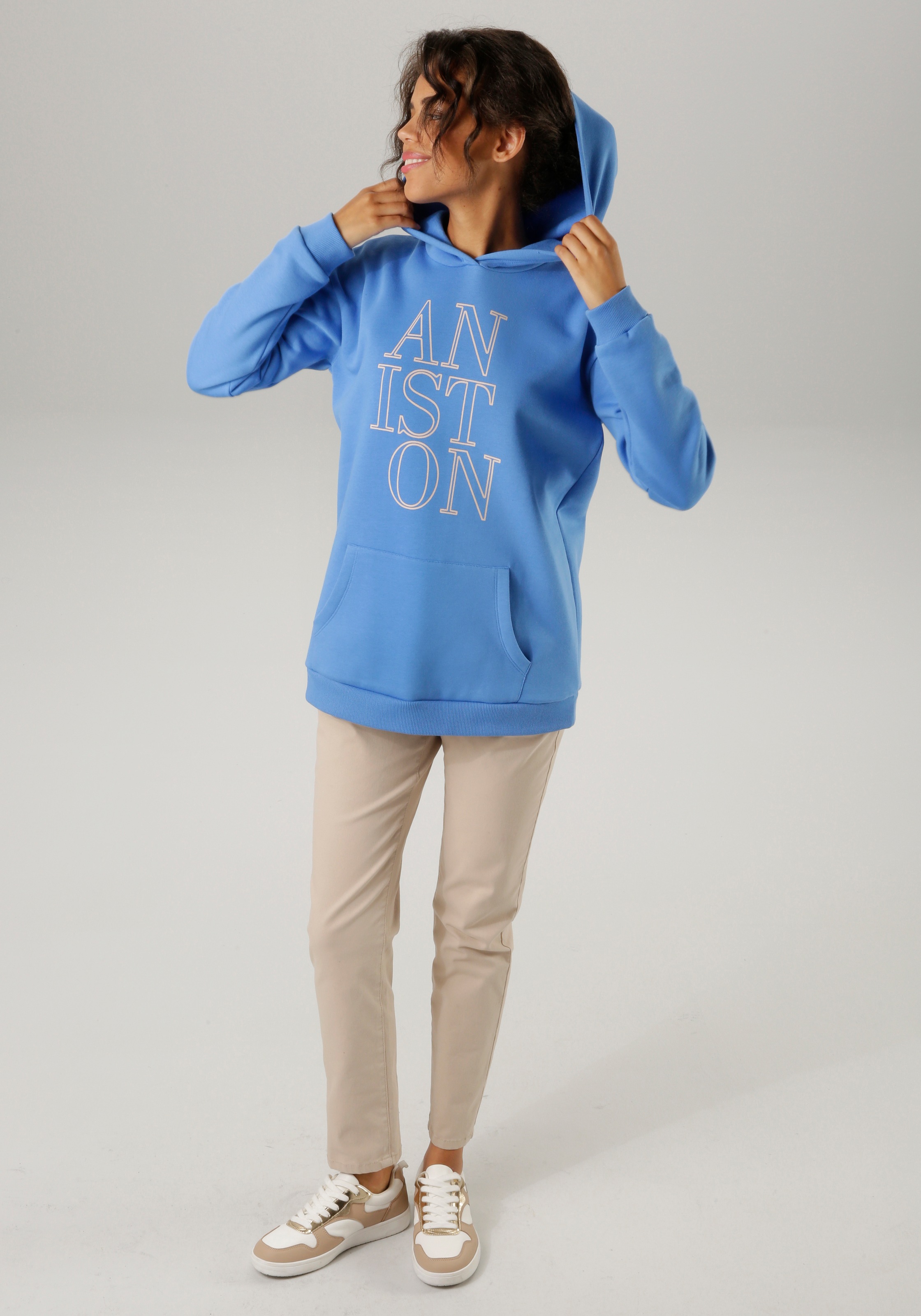 Aniston CASUAL Sweatshirt, mit Kapuze