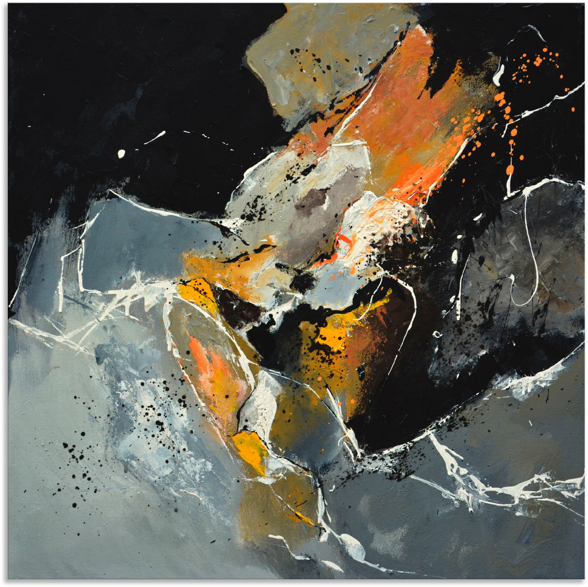 Image of Artland Wandbild »Abstrakt XV«, Gegenstandslos, (1 St.), in vielen Grössen & Produktarten - Alubild / Outdoorbild für den Aussenbereich, Leinwandbild, Poster, Wandaufkleber / Wandtattoo auch für Badezimmer geeignet bei Ackermann Versand Schweiz