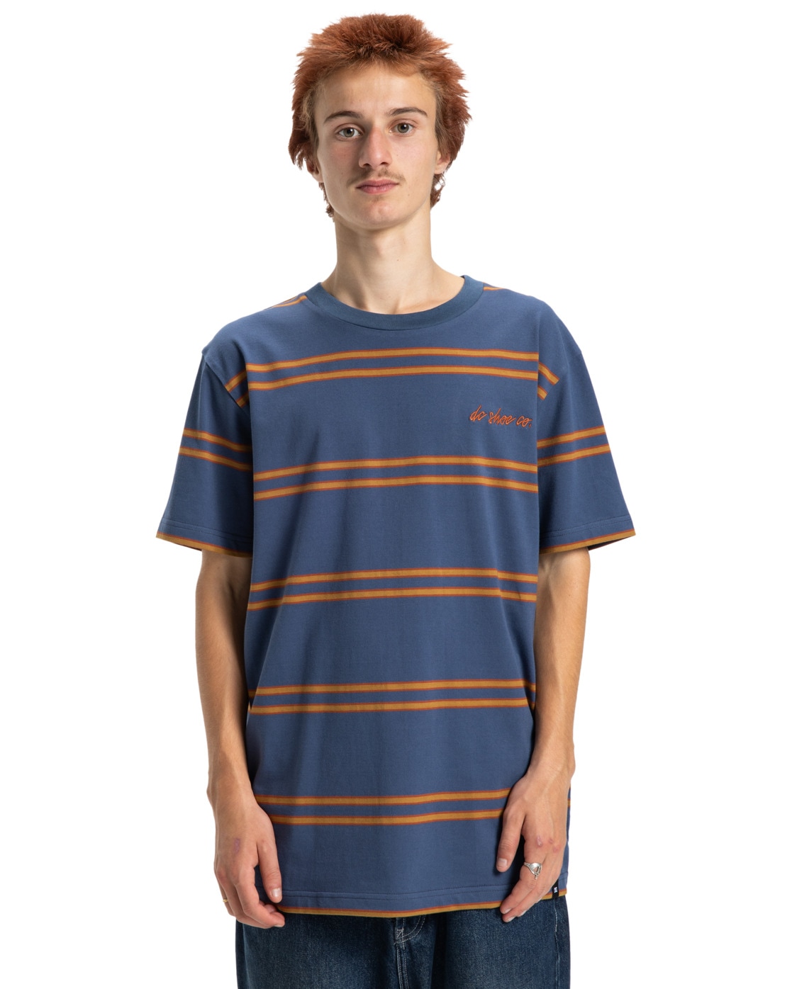 Image of DC Shoes Rundhalsshirt "Maximize Stripe"