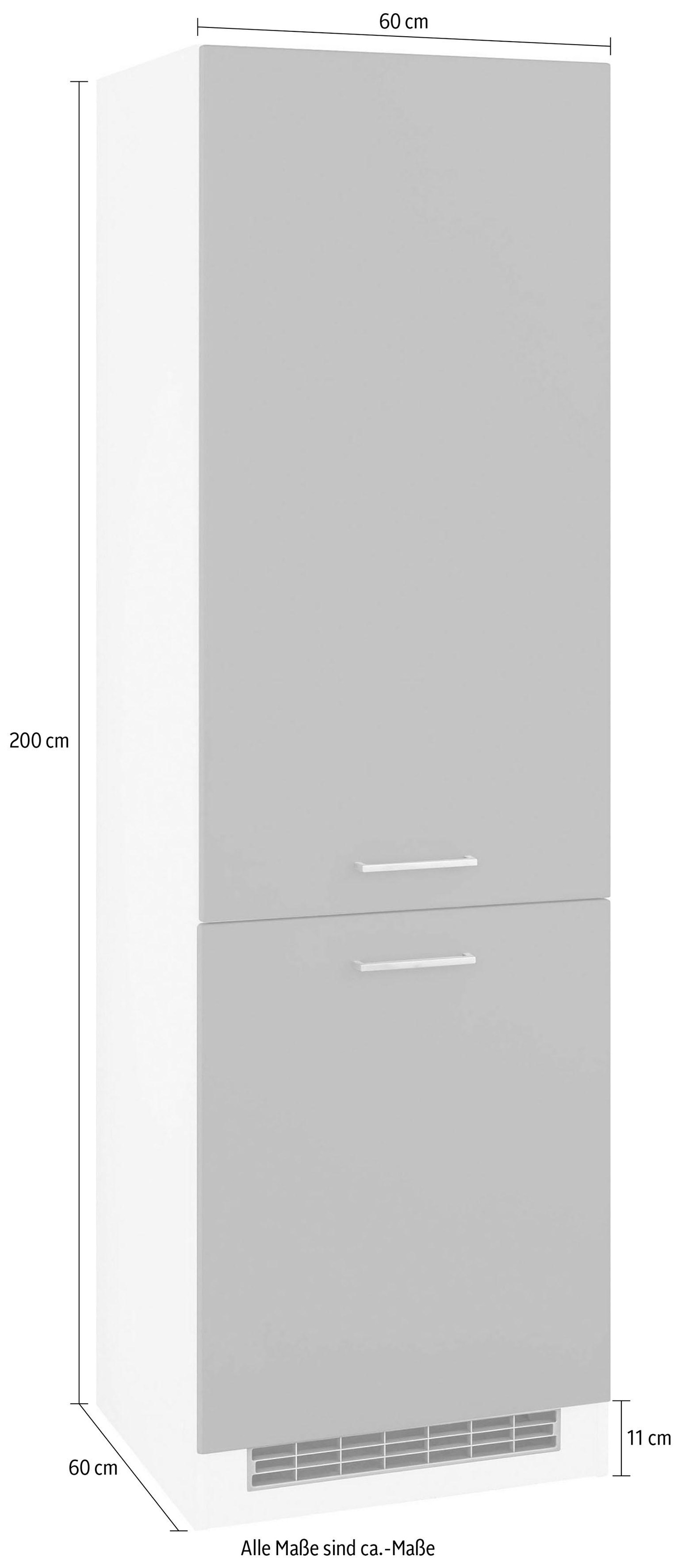KOCHSTATION Kühlumbauschrank »KS-Visby« für grossen Kühlschrank oder Kühl/Gefrierkombi, Nischenmass 178 cm