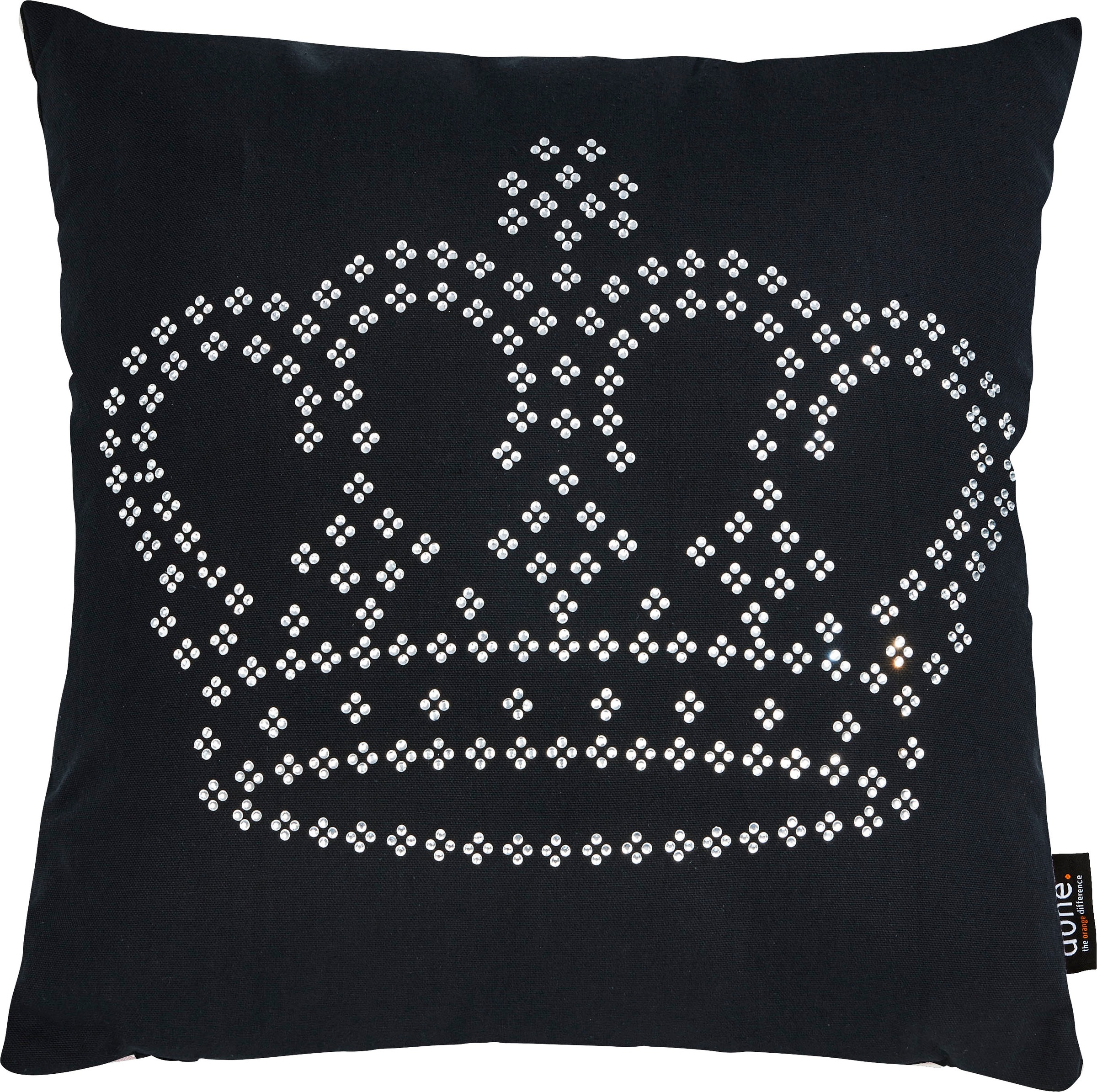 Image of done.® Dekokissen »Stone Crown«, (1 St.), mit Kronen-Applikation bei Ackermann Versand Schweiz