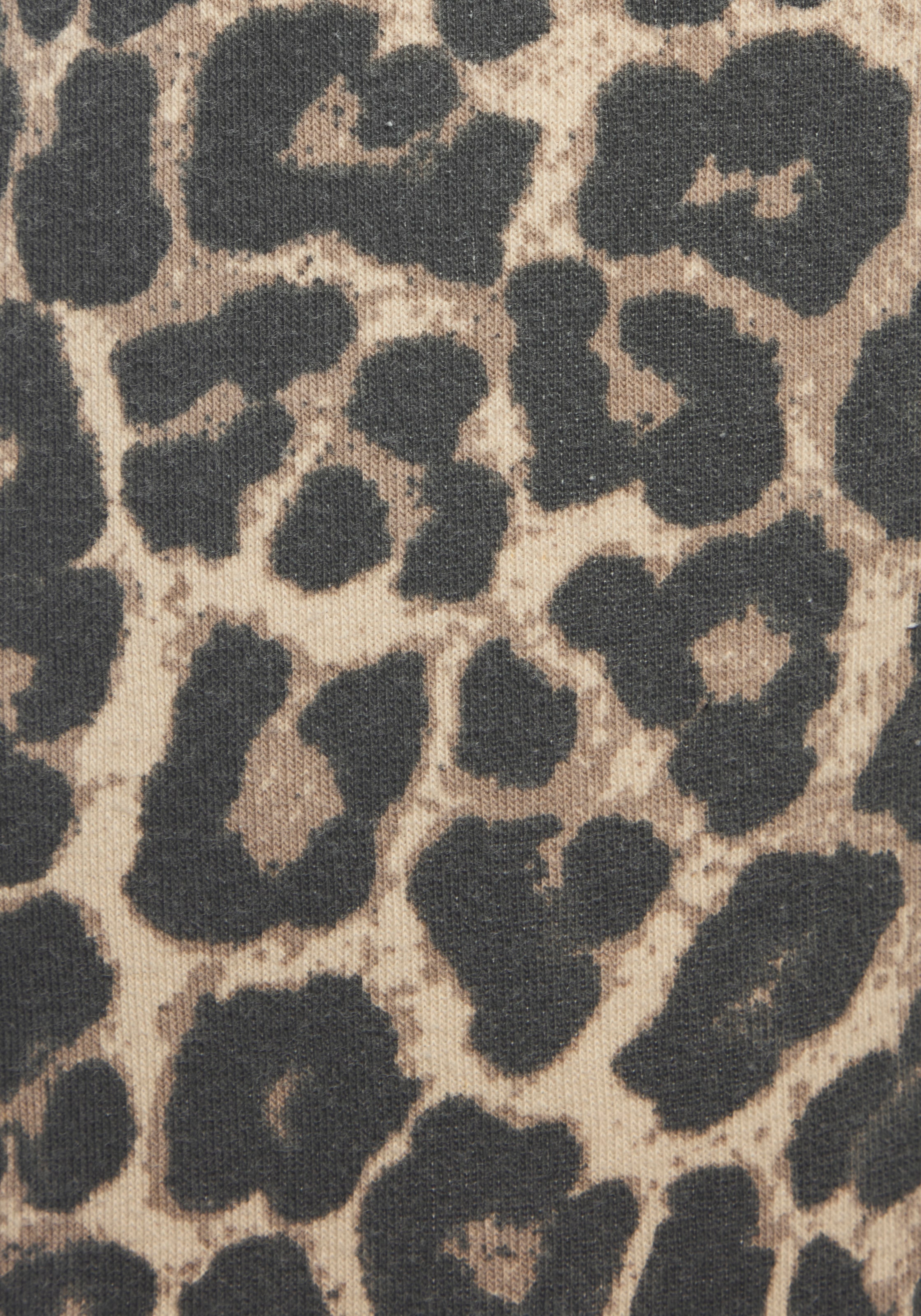Buffalo Pantalon sweat »- Relaxhose in Leo-Optik«  imprimé animal léopard