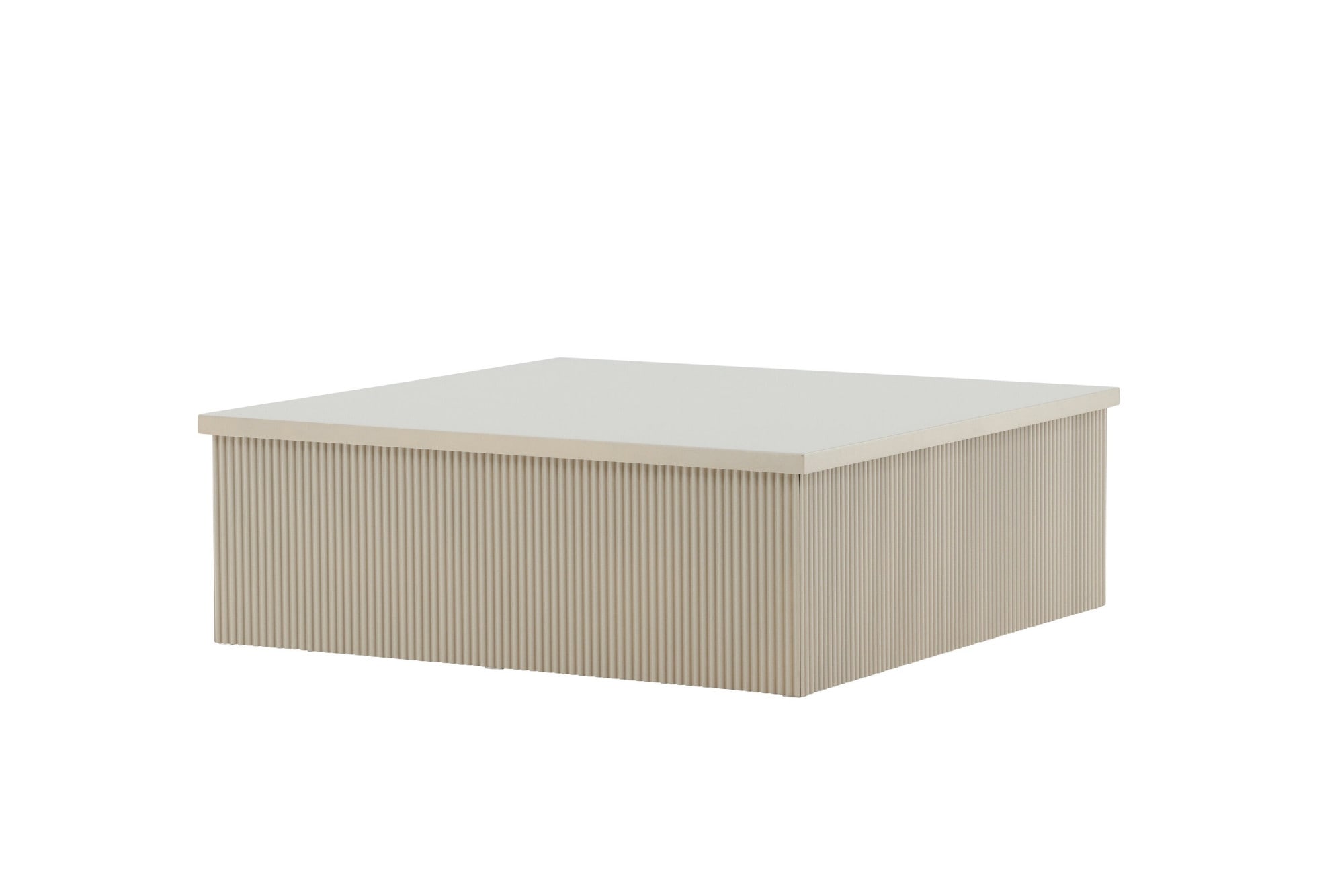 Venture Home Table basse Table basse, MDF, carrée, basse, spacieuse, accueillante