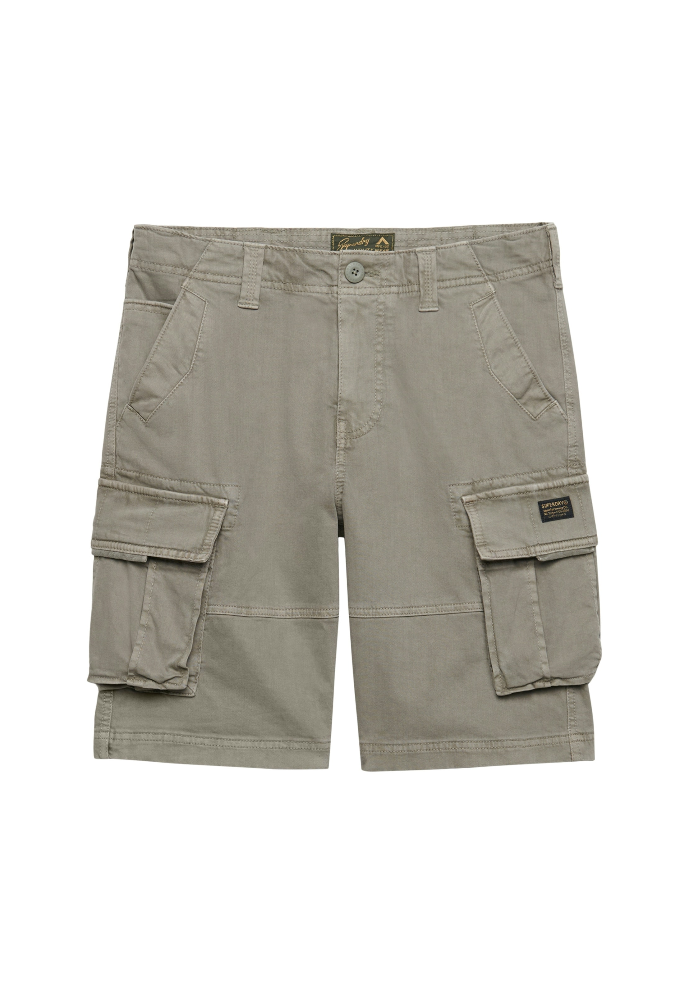 Superdry Cargobermudas »CORE CARGO SHORT«  Straight Fit, mit Reissverschluss und 1-Knopf-Verschluss, knielang