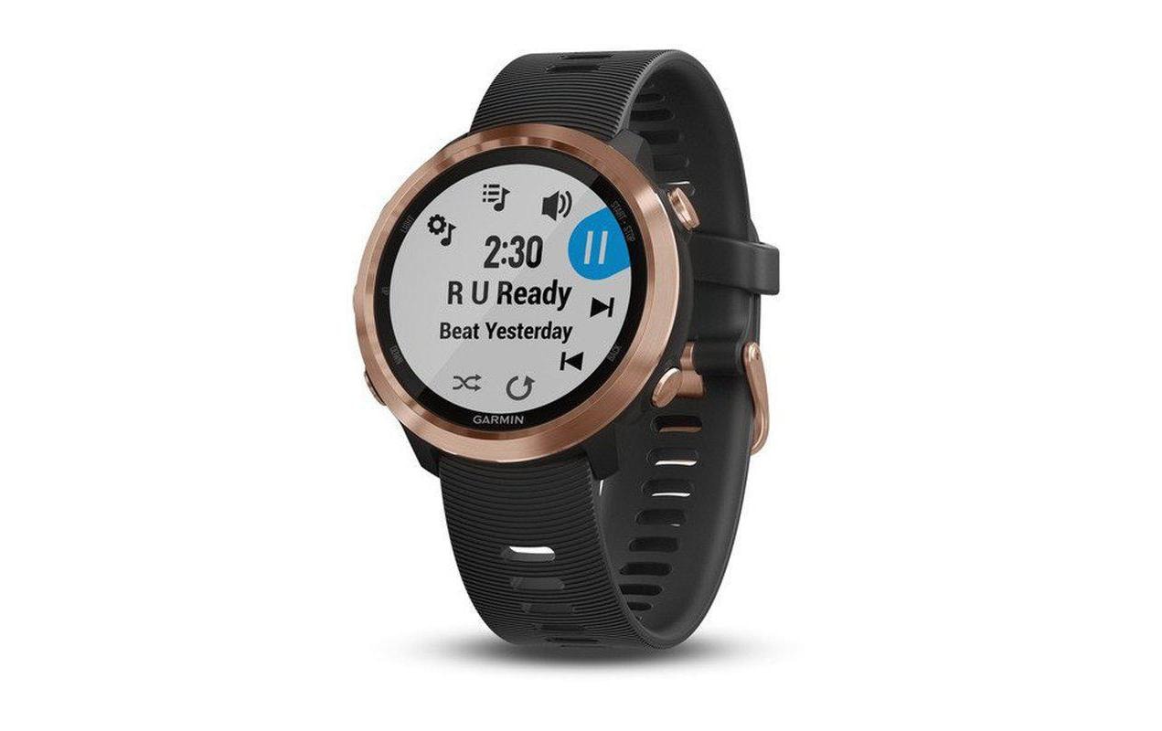 Image of Garmin Smartwatch »Forerunner 645 Music Schwarz/Bronzefarben« bei Ackermann Versand Schweiz