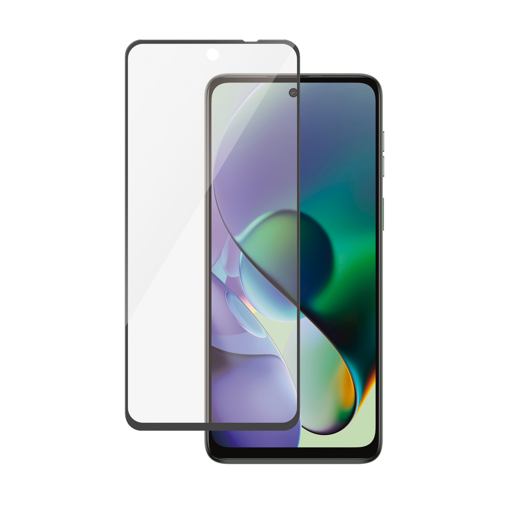 PanzerGlass Displayschutzglas »Ultra-Wide Fit Screen Protector«, für Motorola G14-Motorola G54 5G, Displayschutzfolie, Schutzfolie, Bildschirmschutz, kratz- & stossfest