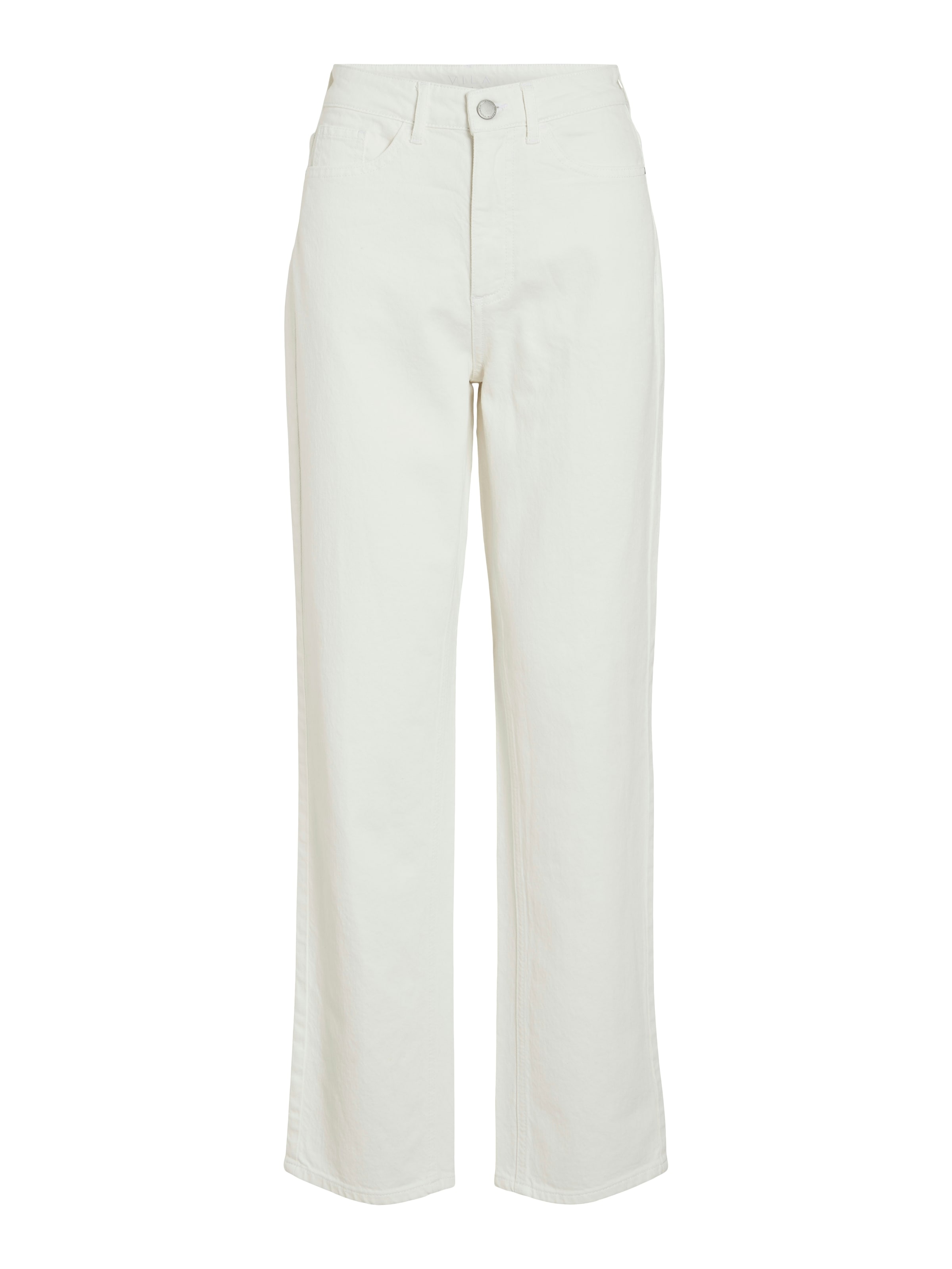 Vila Jeans taille haute »VIKELLY JAF HW STRAIGHT JEANS-NOOS« Baumwollmischung