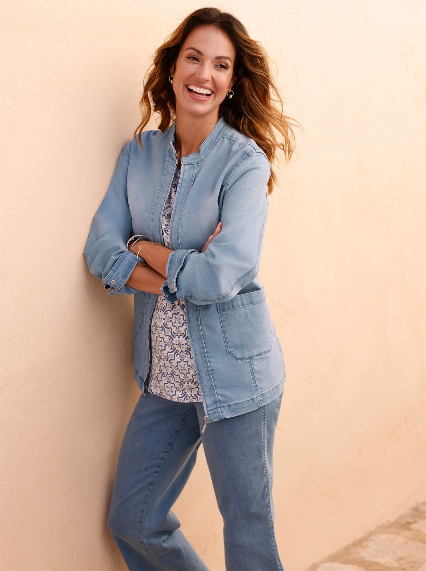Jeansblazer "Jeans-Jacke"