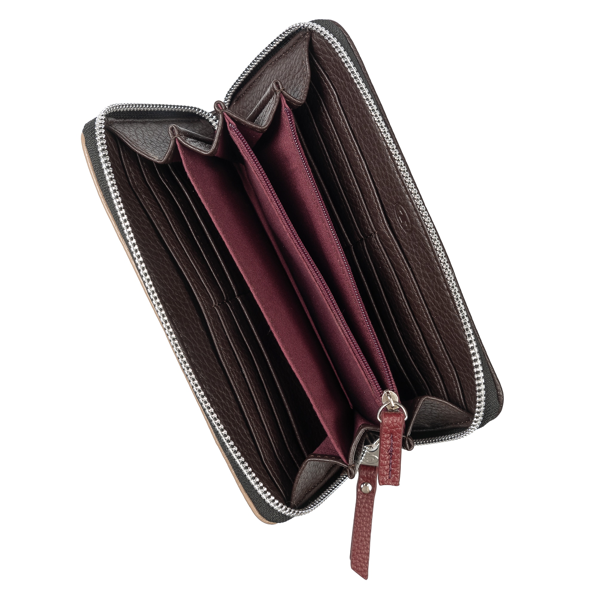 TOM TAILOR Porte-monnaie »Ellen« Portefeuille femme avec beau color blocking