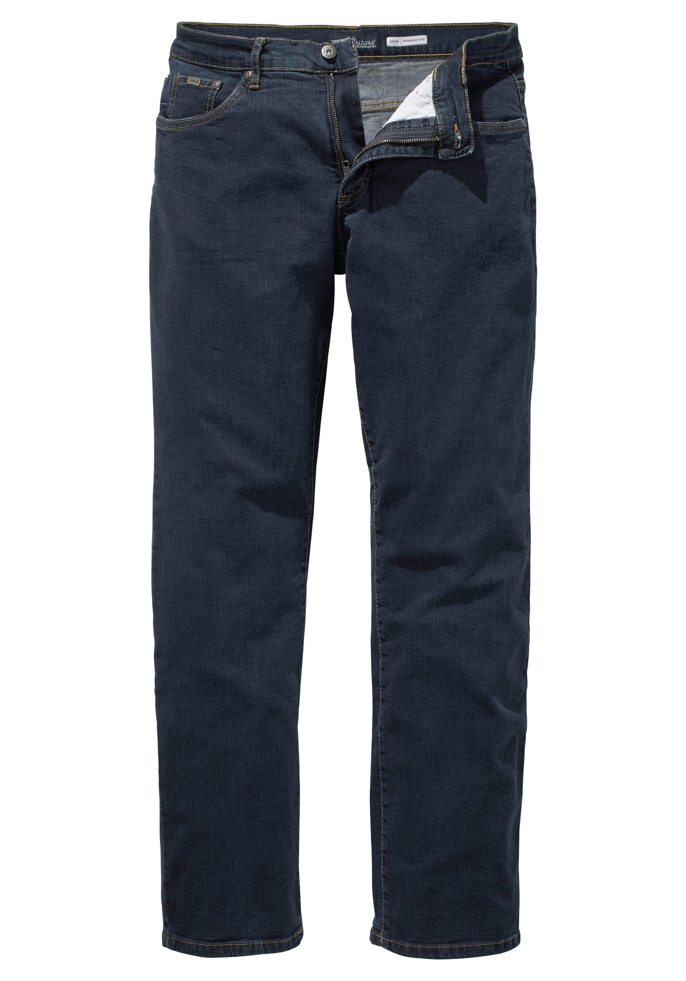 Arizona Stretch-Jeans »John«, (Packung, 2 tlg.), Straight Fit