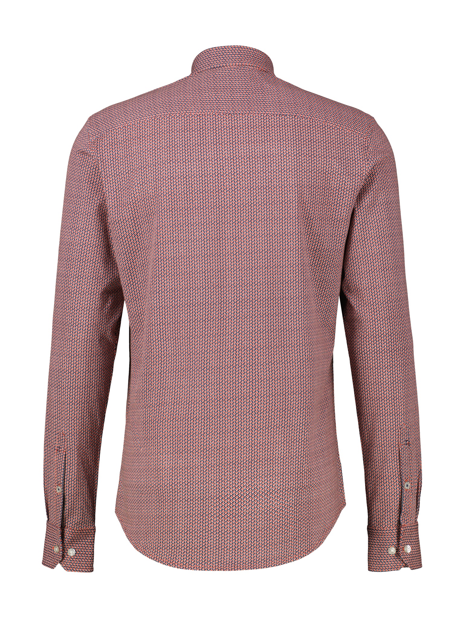 LERROS Langarmhemd mit Logo Stickerei