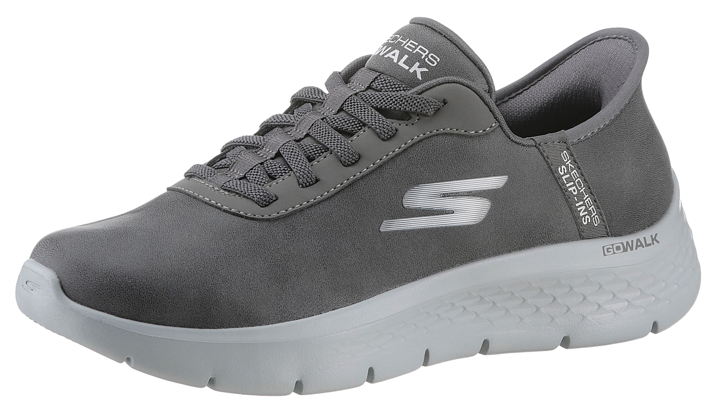 Image of Skechers Slip-On Sneaker "GO WALK FLEX" Slipper, Freizeitschuh, Halbschuh mit Air-Cooled Memory Foam