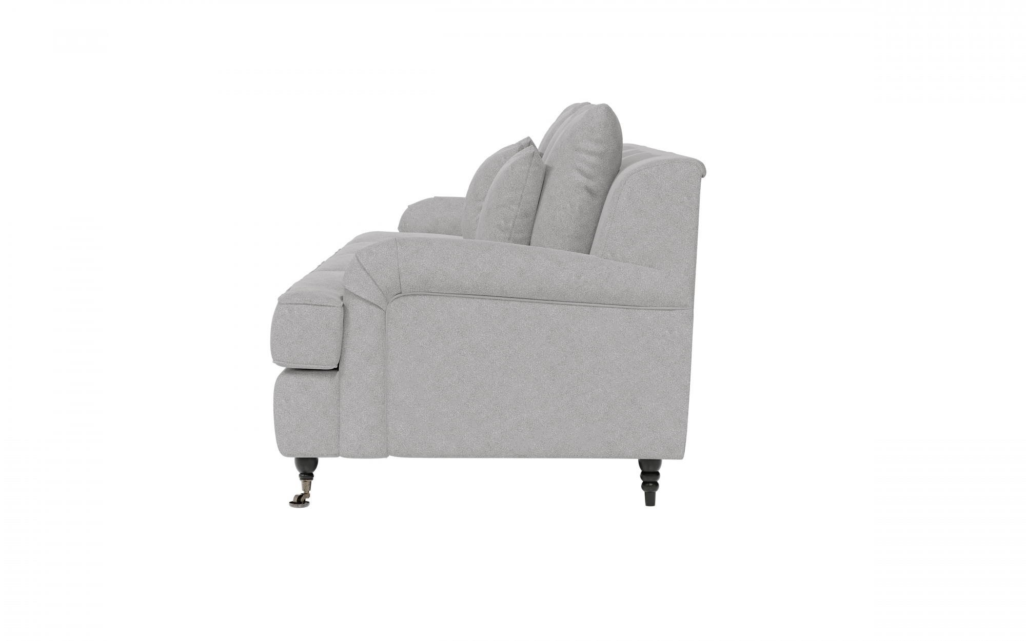 Guido Maria Kretschmer Home&Living Big-Sofa »NORIN«, zwei Fussarten: vorne - Rollen, hinten - Holzfüsse