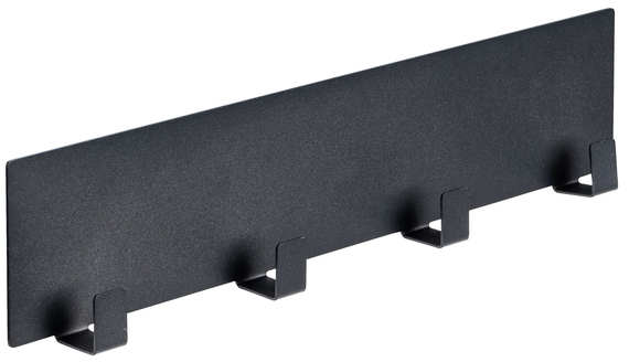 Image of WENKO Hakenleiste "Modell Ima" magnetisch, mit 4 Haken für Spültücher und Grillzubehör, ohne Bohren