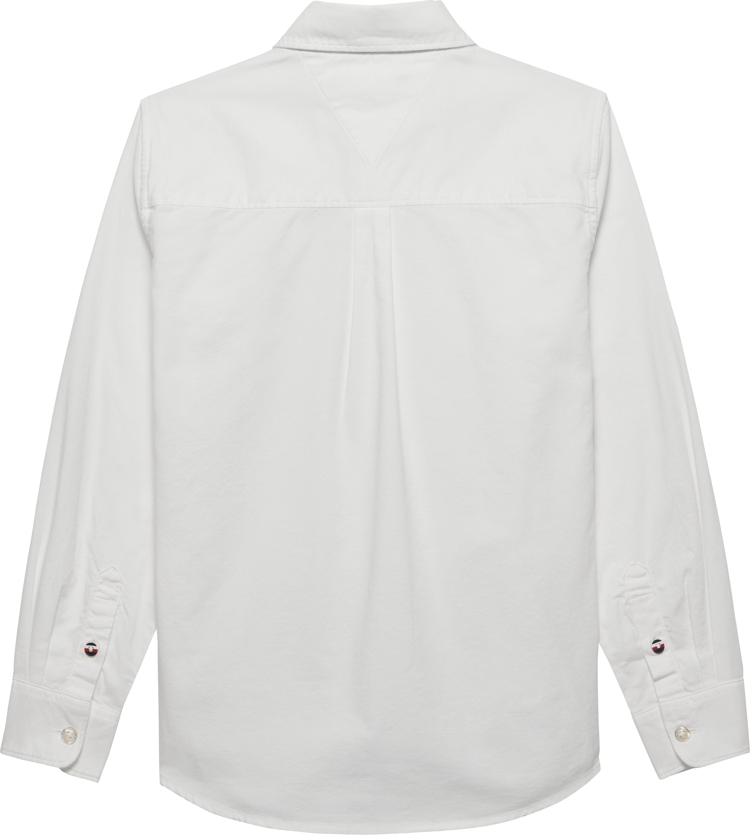 Tommy Hilfiger Chemise à manches longues »FLAG OXFORD SHIRT« Kinder bis 16 Jahre mit Button-Down-Kragen