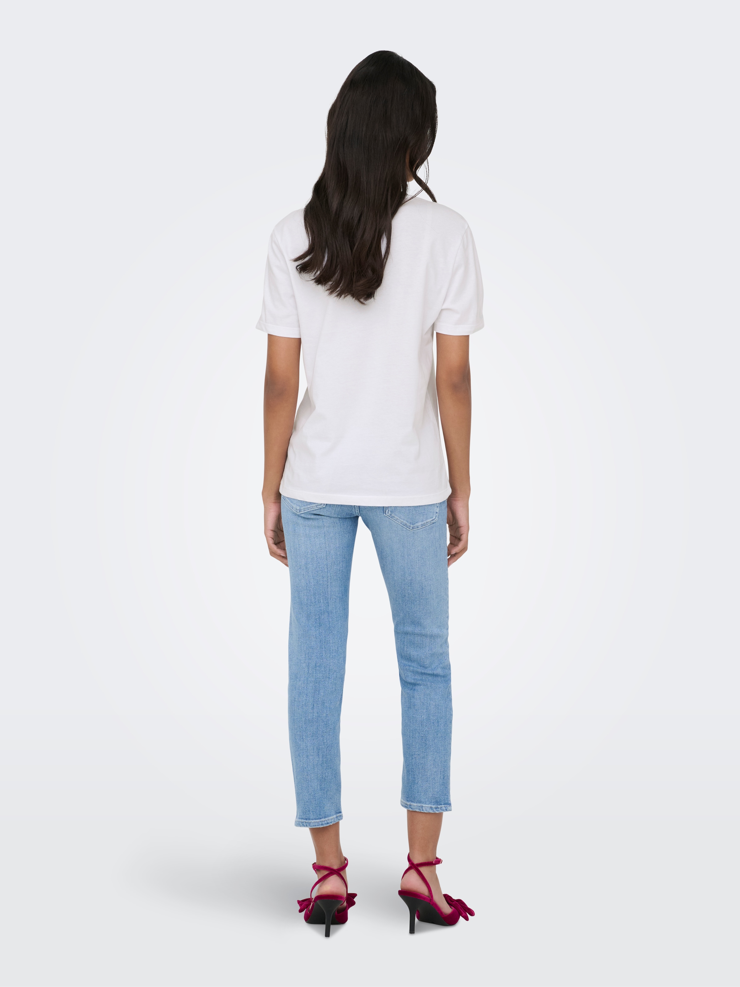 ONLY T-shirt à manches courtes »ONLKITA REG S/S PRINT TOP NOOS«