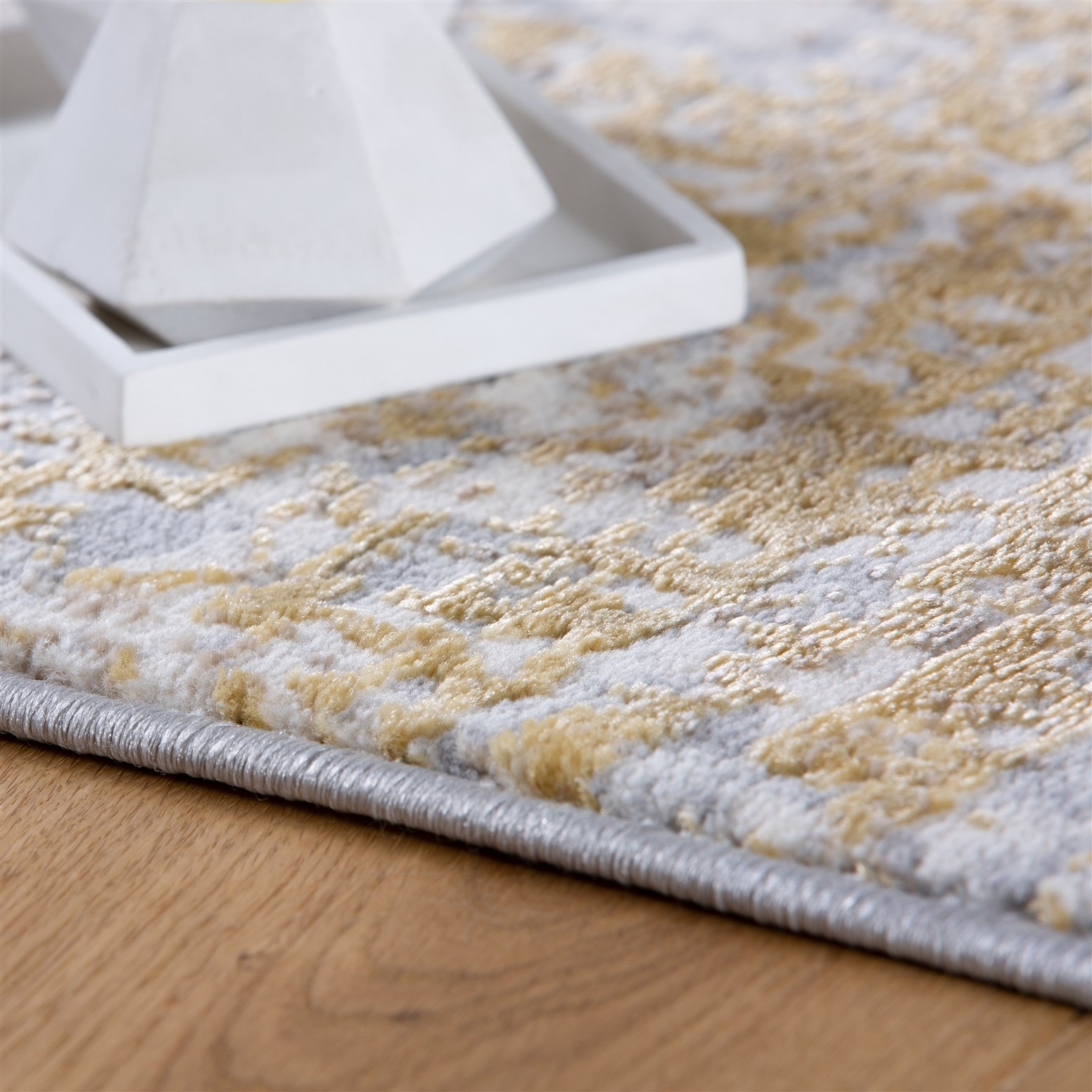 Kayoom Teppich »Sail 700« rechteckig 11 mm Höhe Kurzflor, Vintage, Modernes Muster, Fussbodenheizungsgeeignet