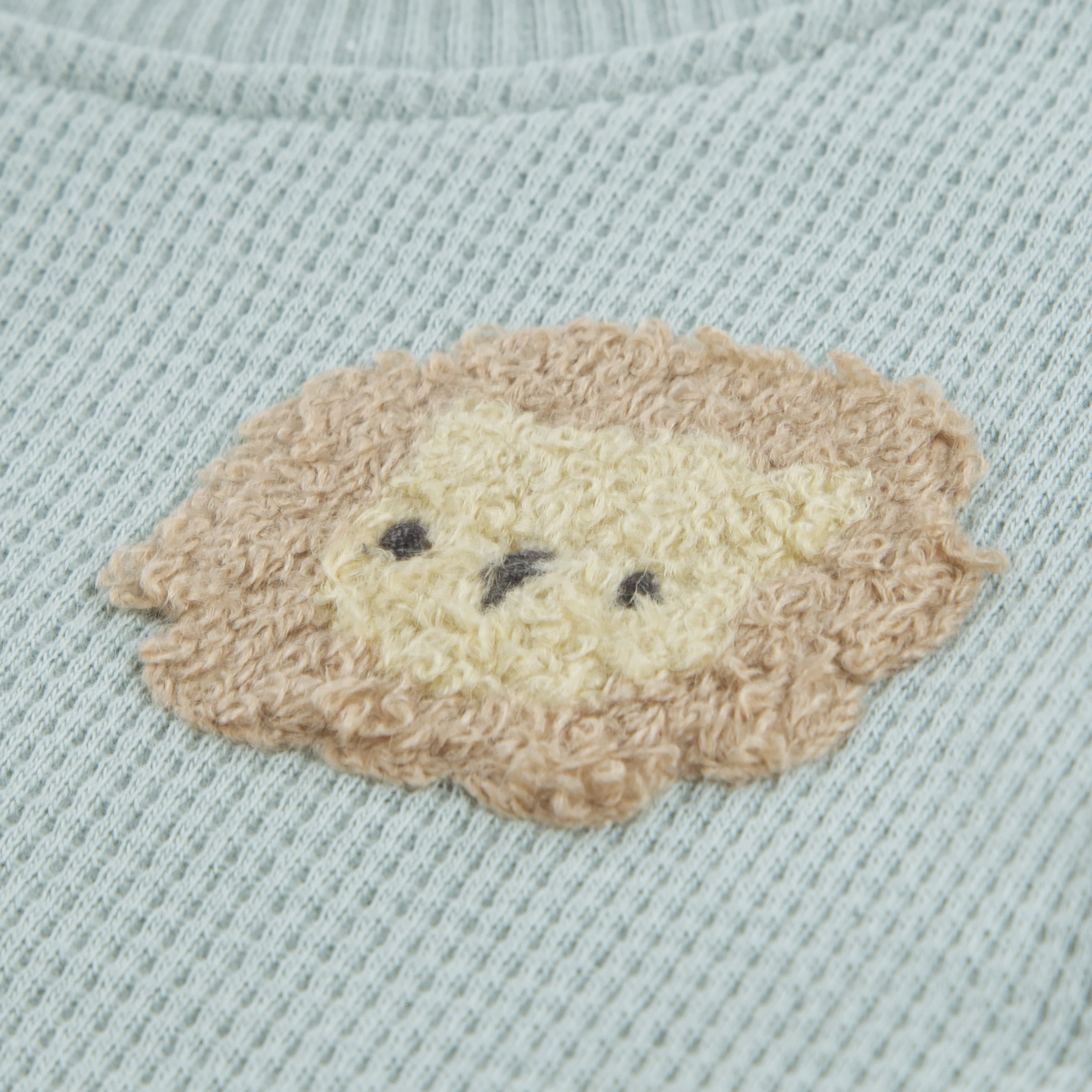 HUGGIES babywear Chemise & pantalon »HUGB SHORT SET« Ensemble, 2 avec application d'animal mignonne, coton
