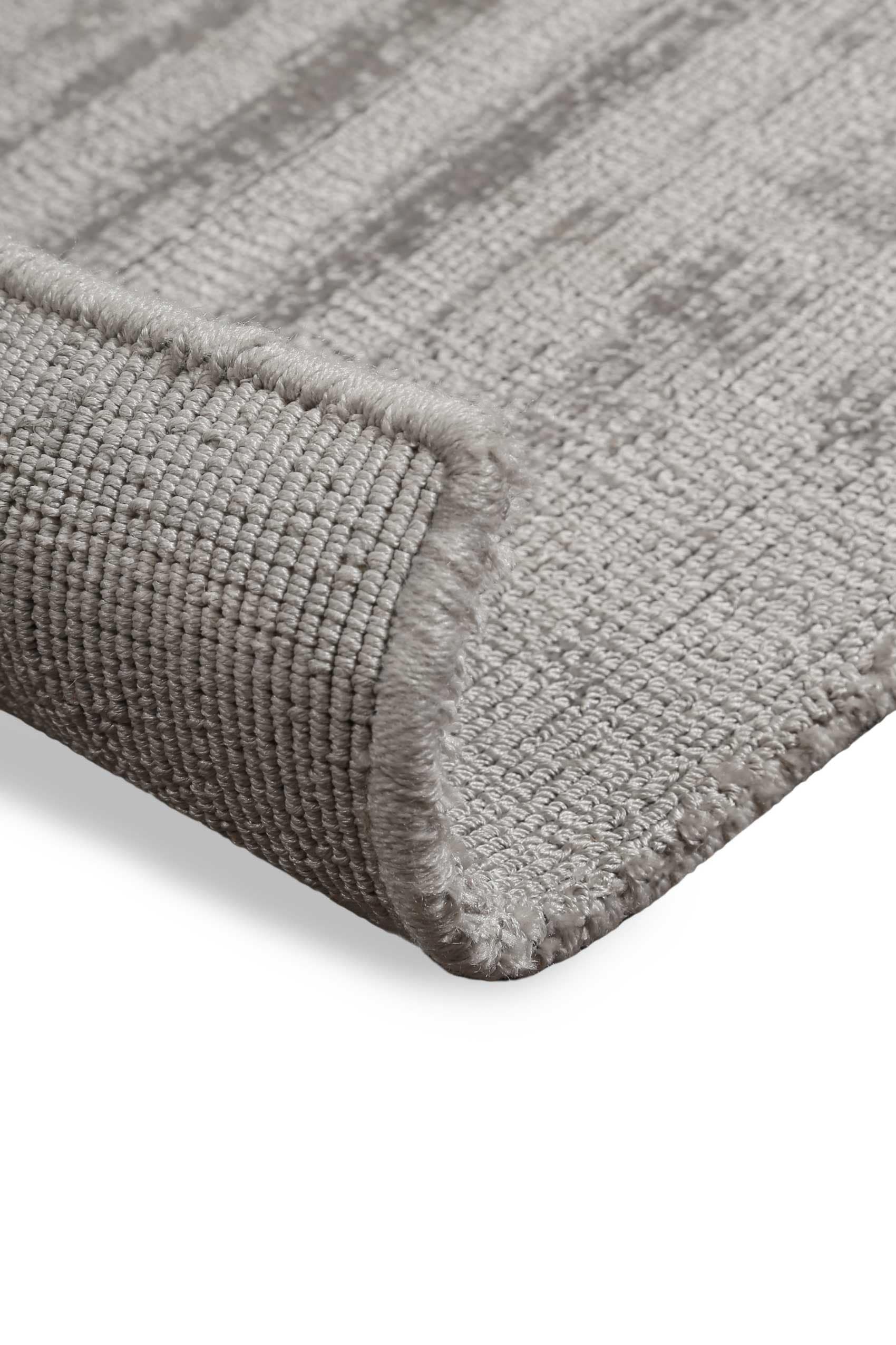 Wecon home Basics Teppich »Emma« rechteckig 8 mm Höhe Kurzflorteppich, handgewebt, einfarbig, modern, Wohnzimmer,