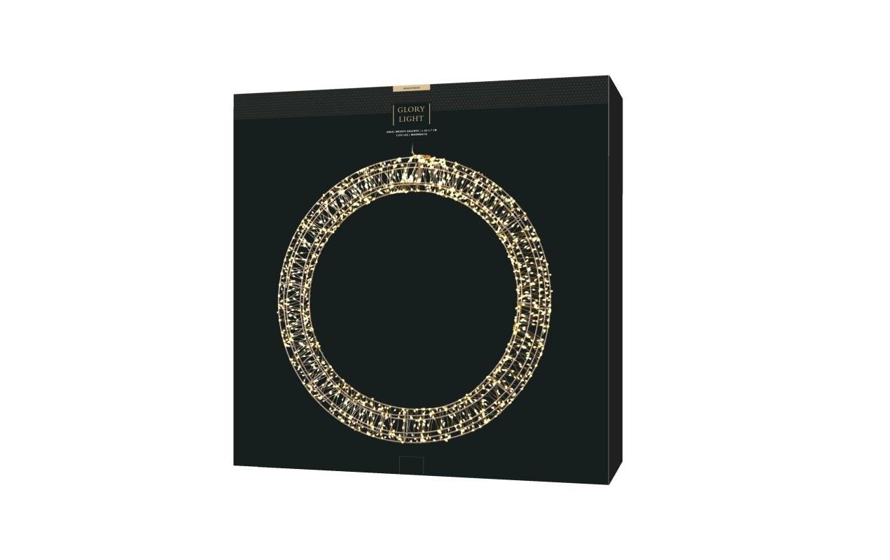 STT Figurine décorative LED »Wreath Argento«