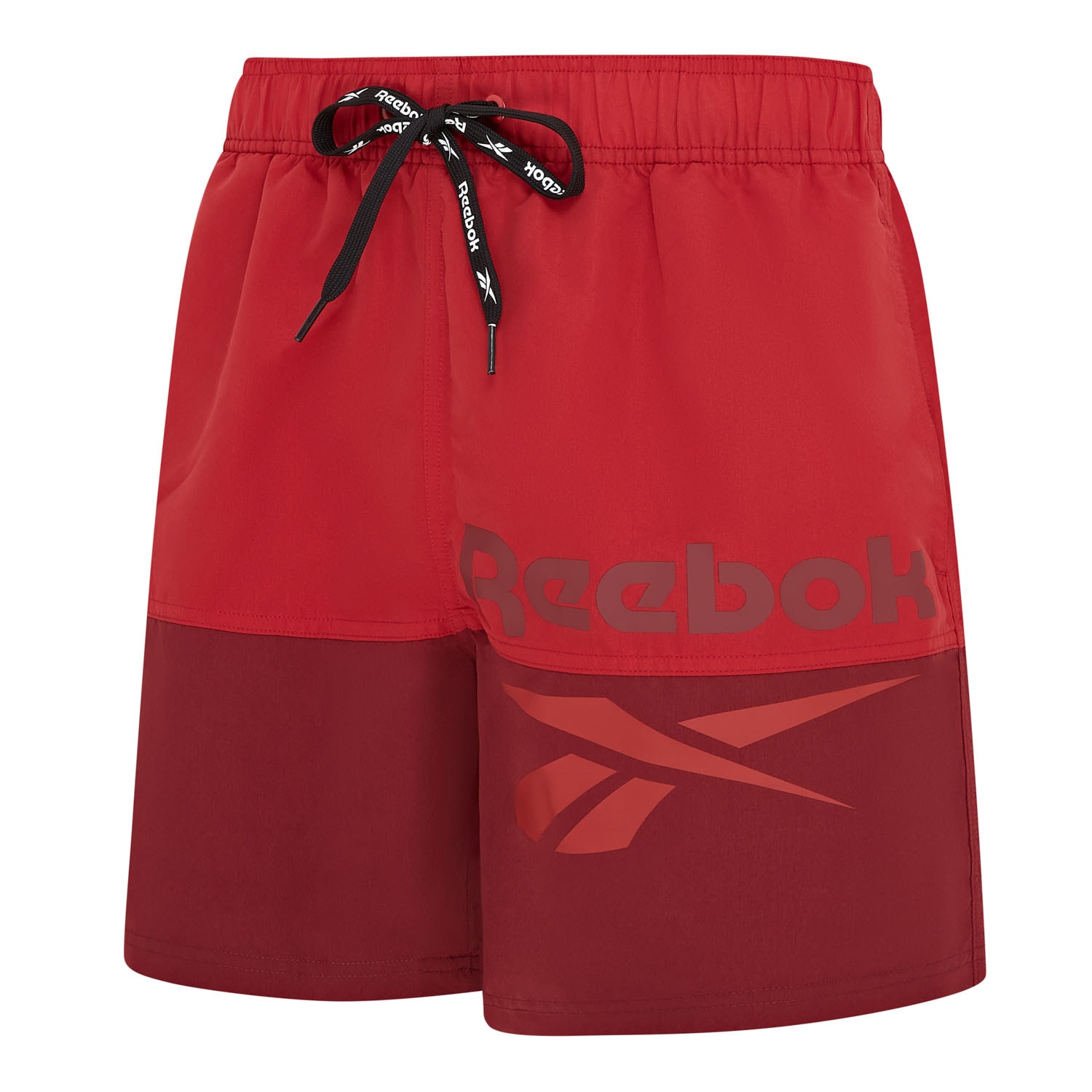 Image of Reebok Badeshorts "Rory" 1 Stk. mit Kordelzug und elastischem Bund, mit Logo, schnell trocknend