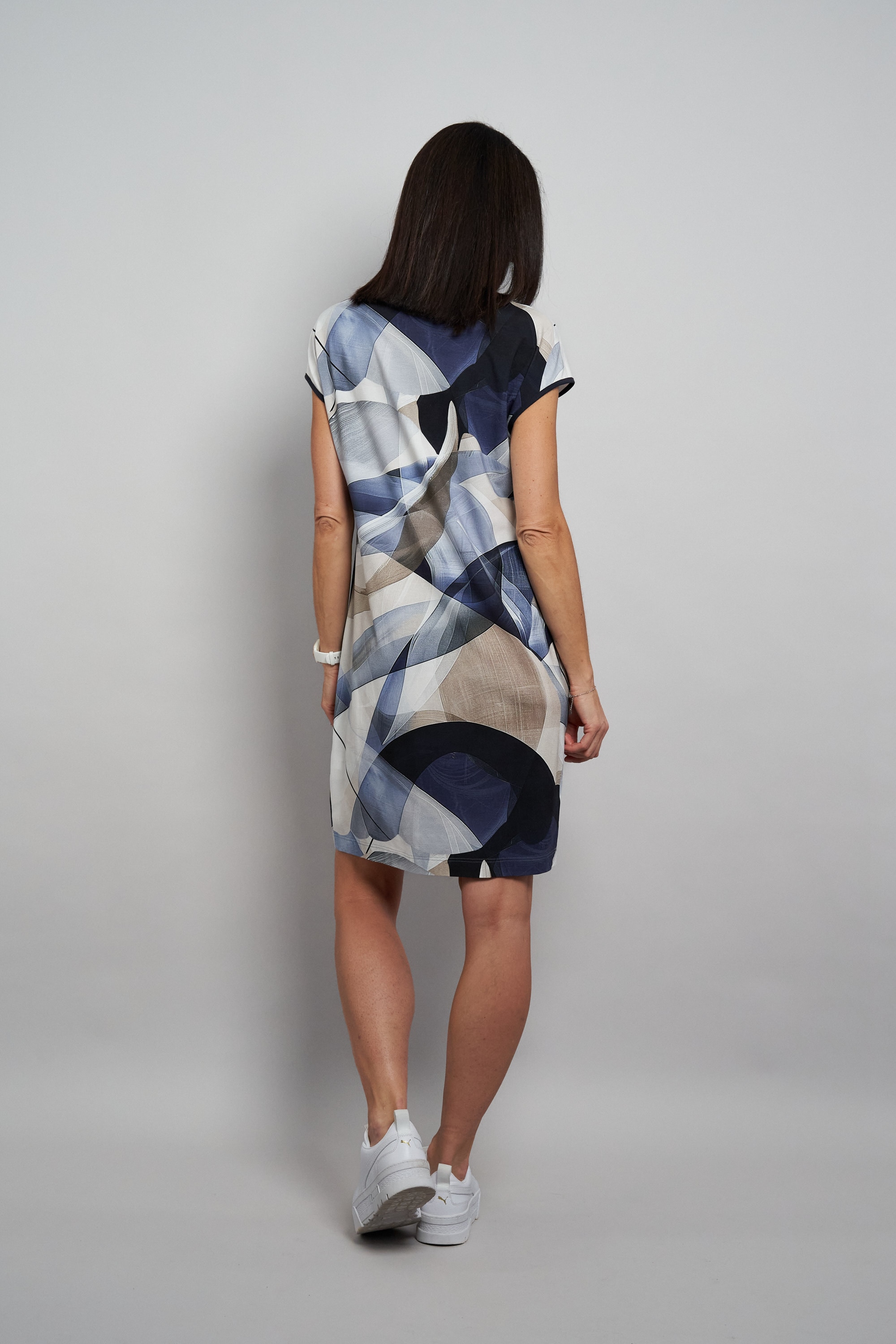 Seidel Moden Robe imprimée mit grafischem Muster - MADE IN GERMANY