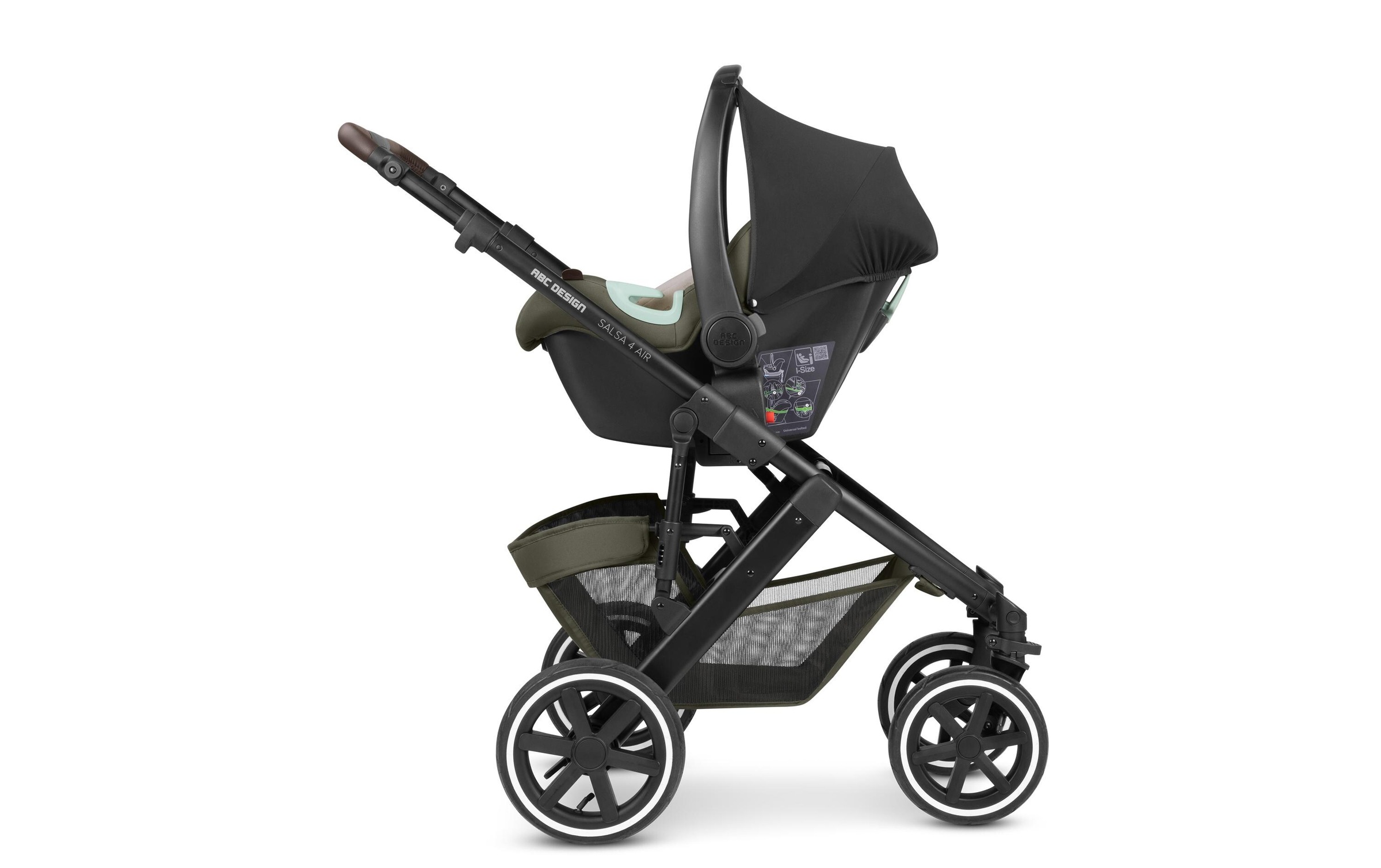 ABC Design Kombi-Kinderwagen »Salsa 4 Air Wheat«