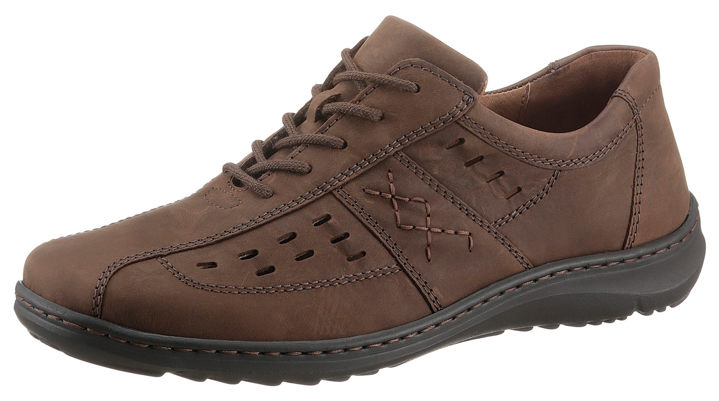 Image of Waldläufer Schnürschuh »Herwig«, mit Perforierung bei Ackermann Versand Schweiz