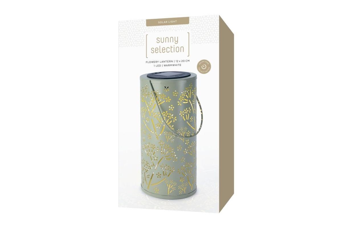 STT Lampe solaire à LED »Solar Flowery Lantern«